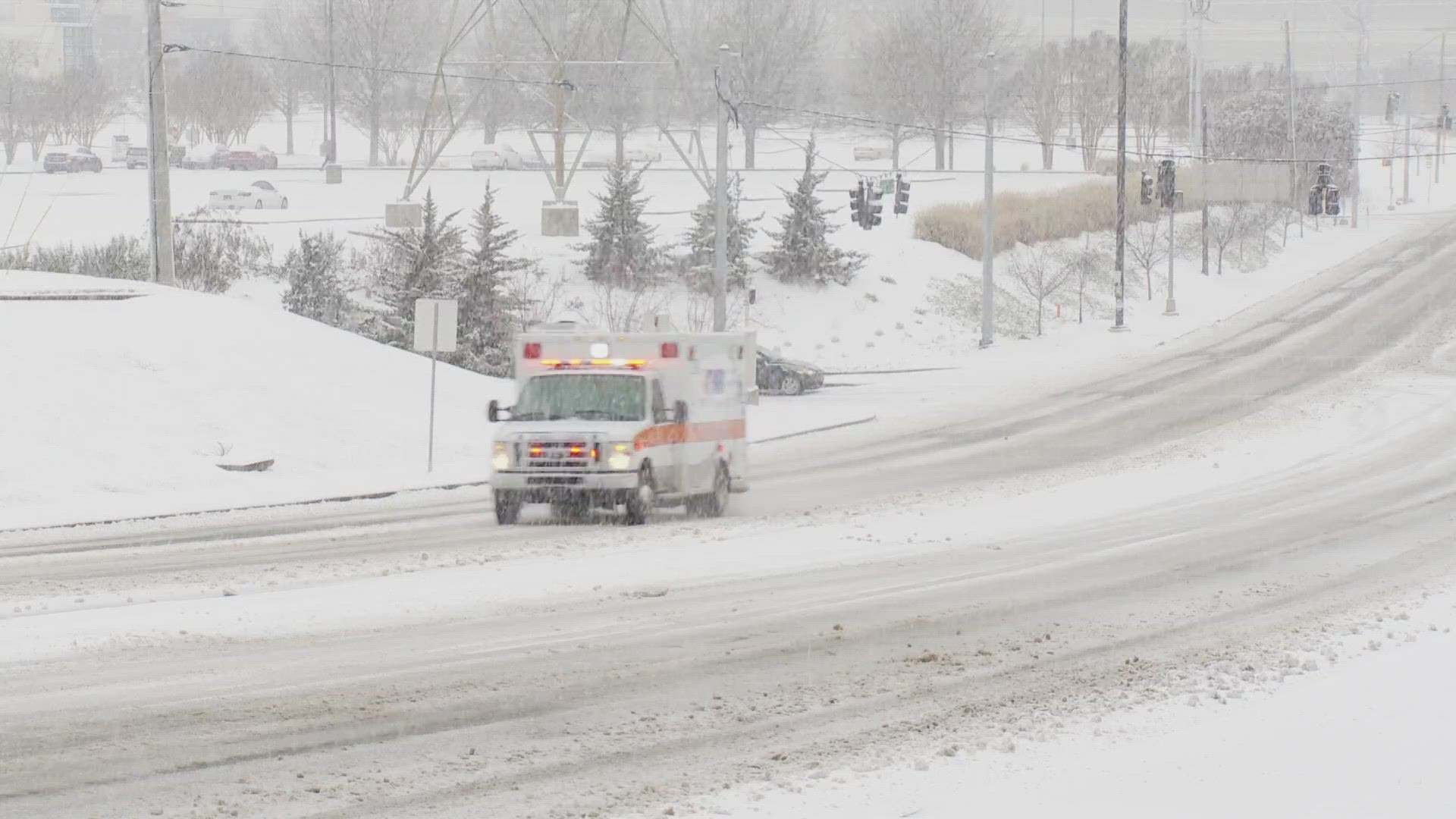 East Tennessee first responders receive near non stop calls due to hazardous driving conditions