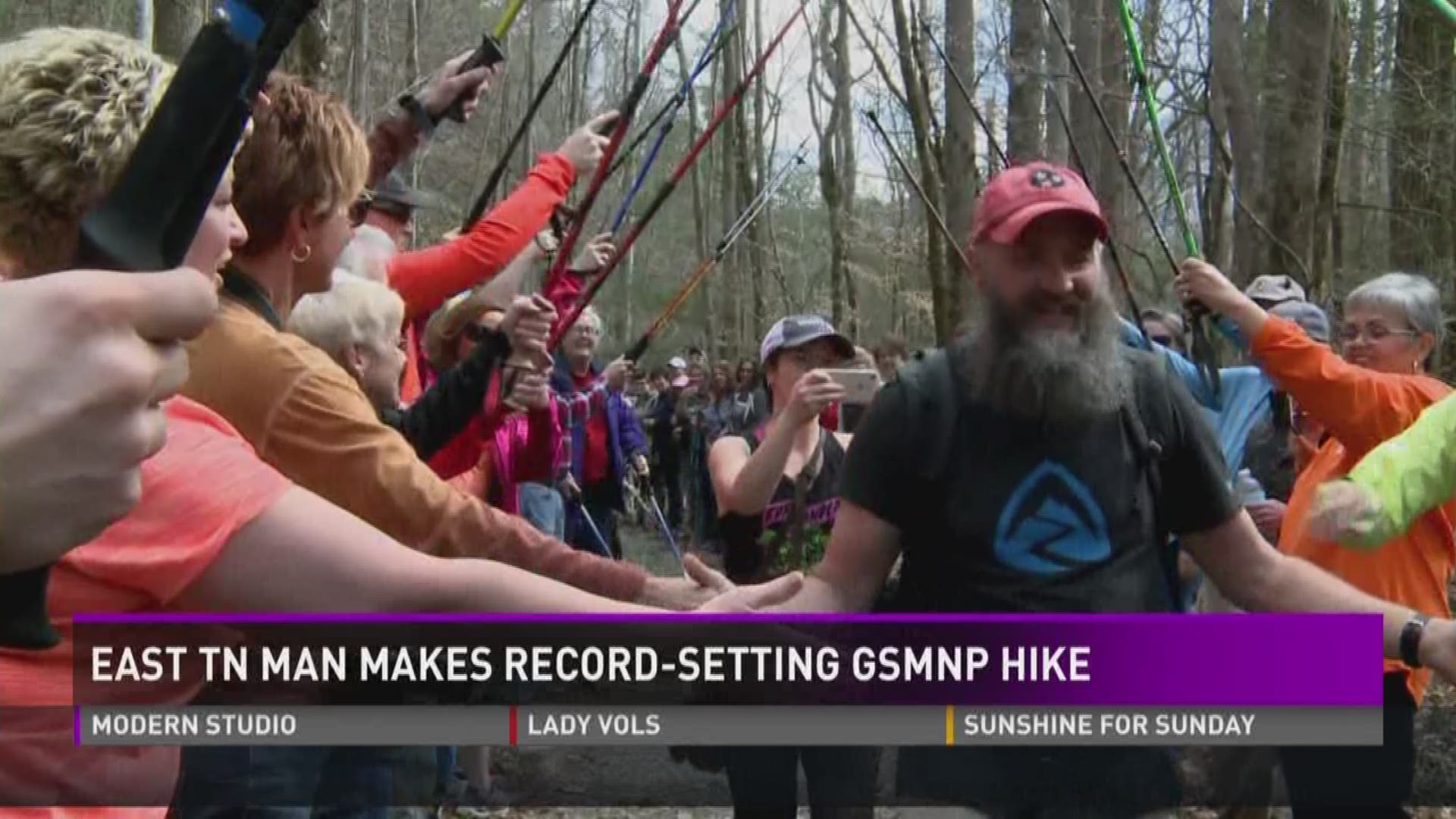 A Harriman hiker set a record in the Smokies Saturday, hiking the 900  miles of trails in the Great Smoky Mountains National Park faster than anyone ever.