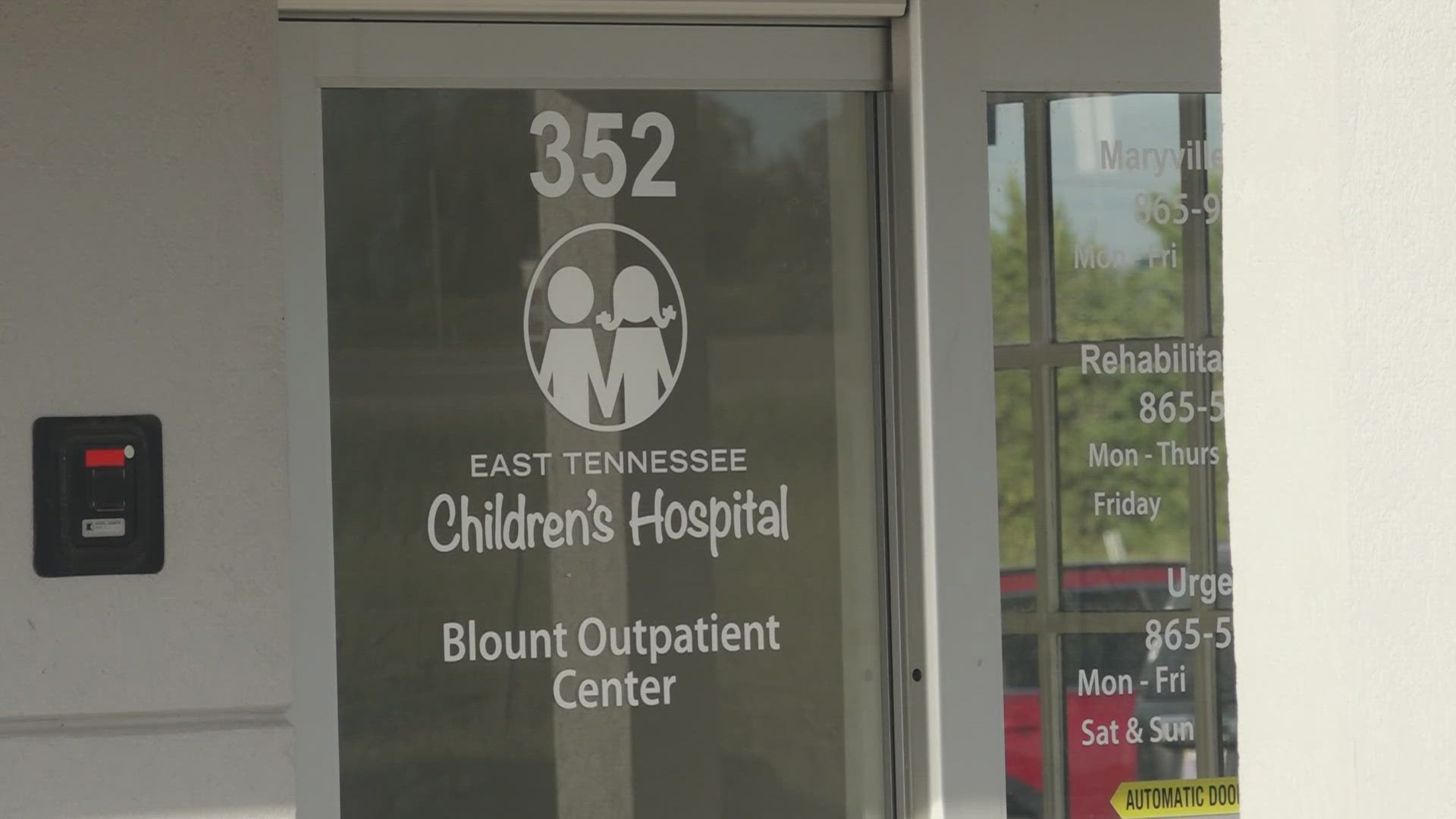 East Tennessee Children's Hospital serves thousands of Blount County families each year.