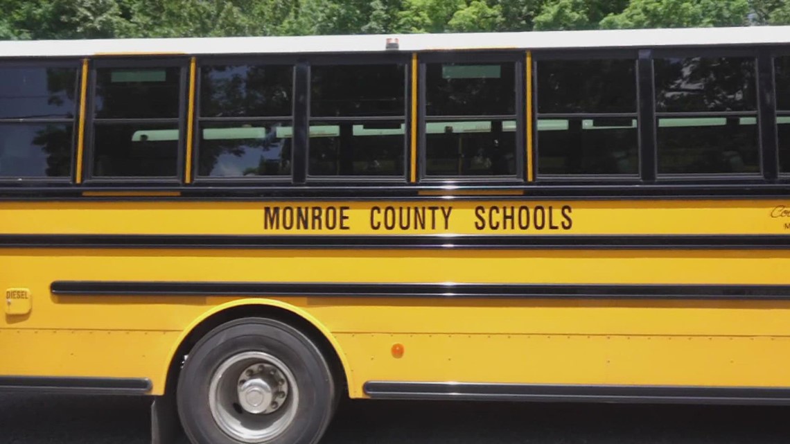 Monroe Co. Schools releases list of covered bus routes a day before