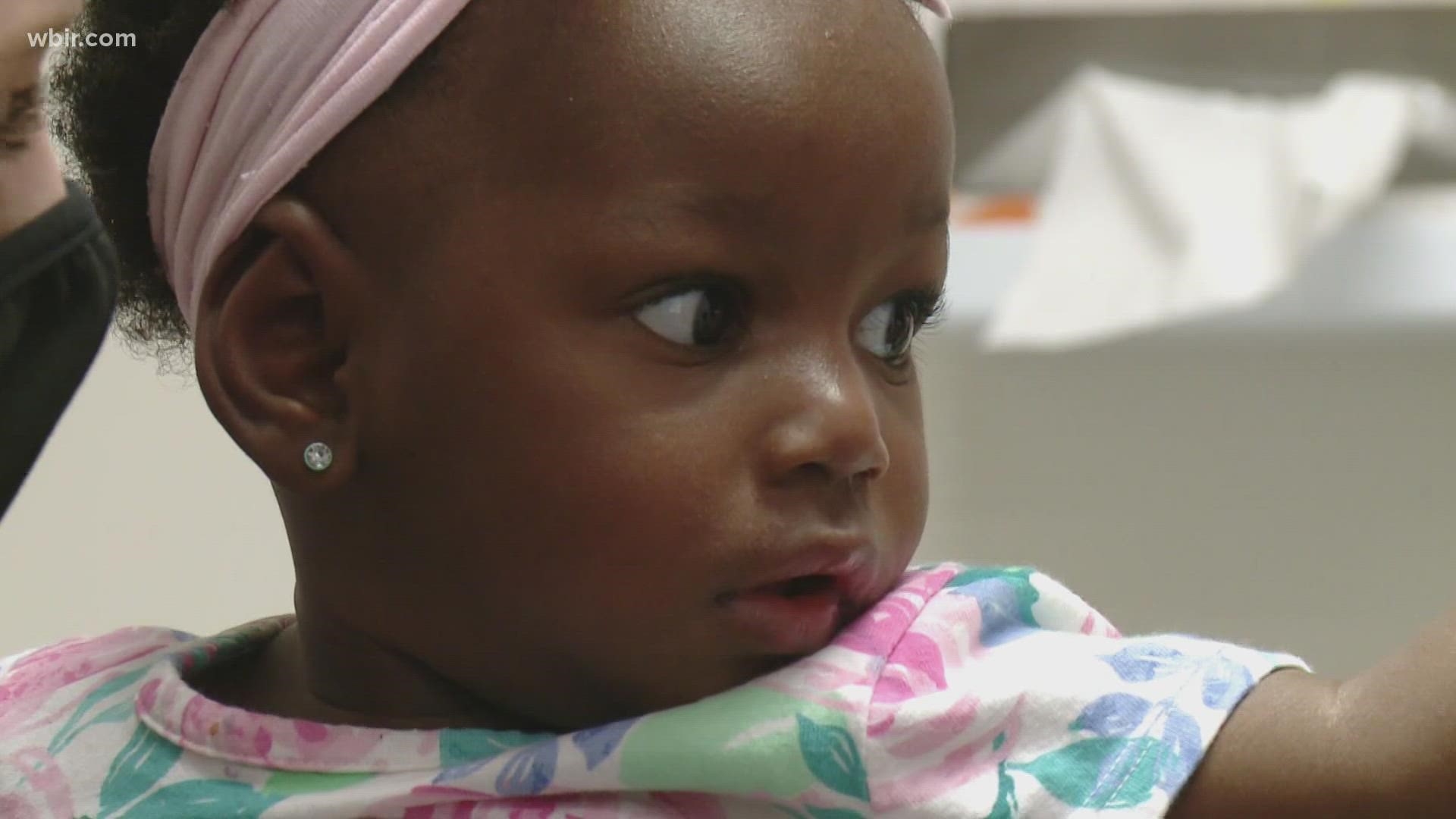 10-month-old Amira needed to have an enlarged kidney removed, and the surgery was not available in her home country.