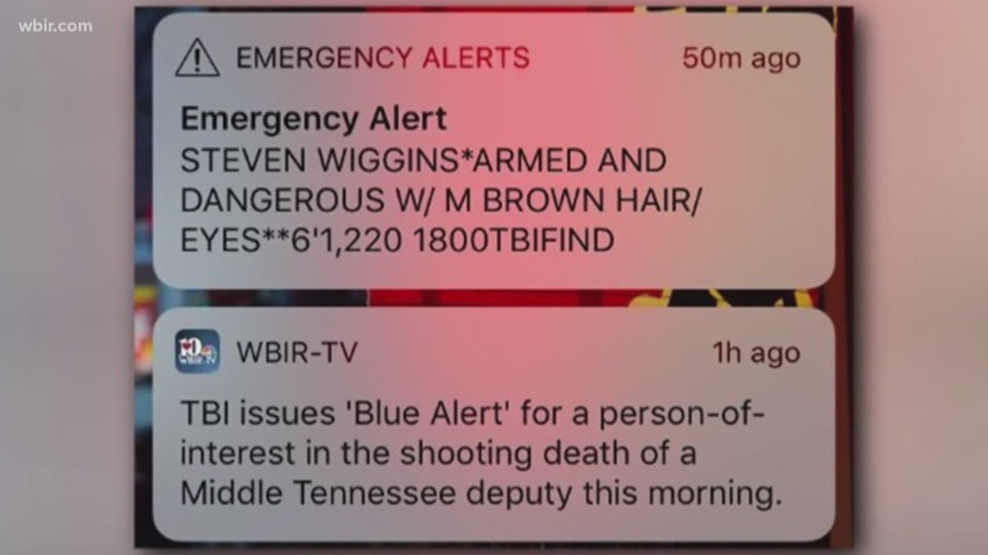 Blue Alerts are used to notify people across the state in cases in which a law enforcement officer has been killed or seriously injured by a suspect