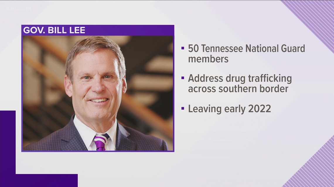 Gov. Bill Lee deploying 50 more TN National Guard members to Texas in 2022