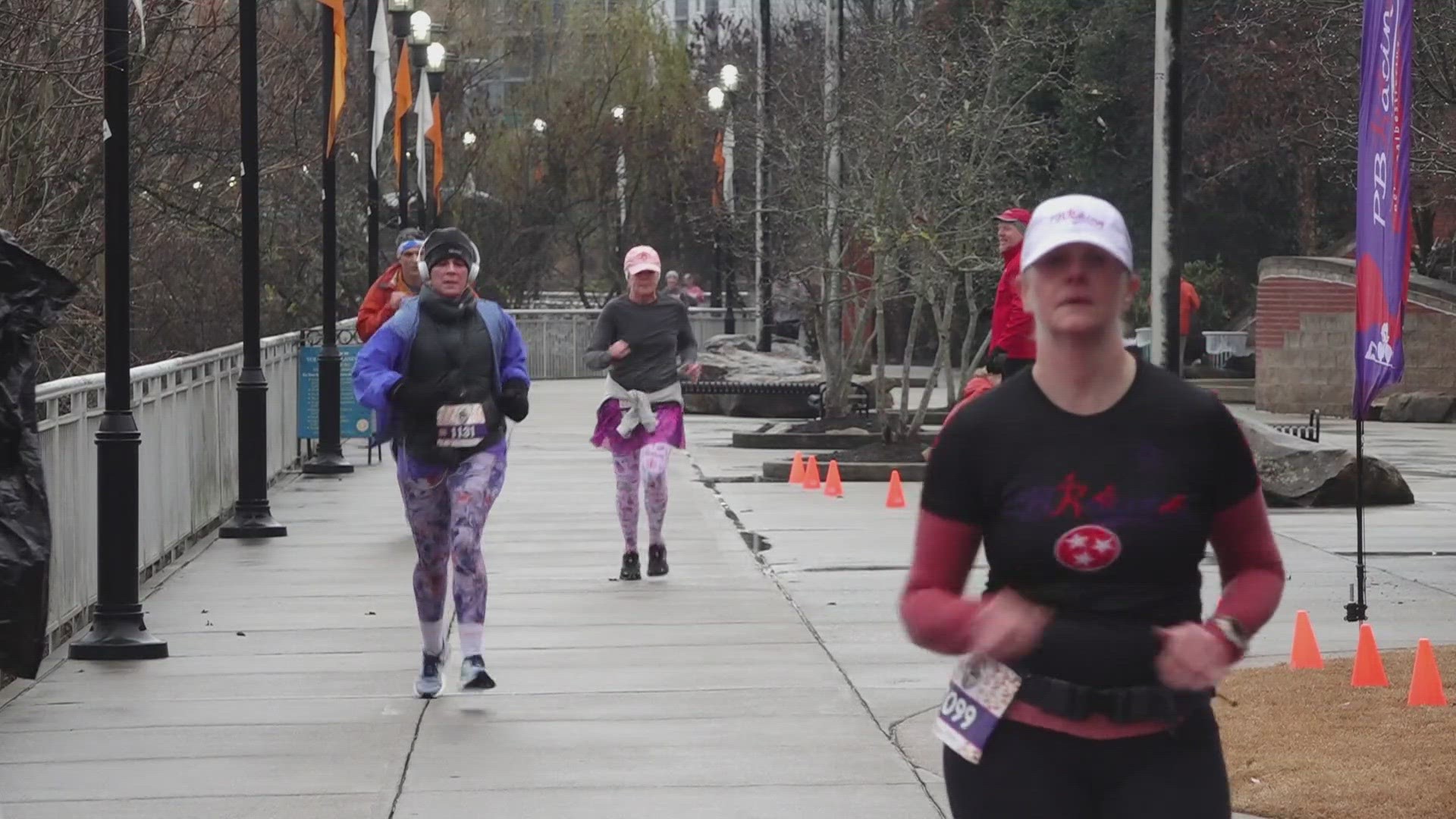 The marathon was meant to raise awareness of the Julia Barbara Foundation, a nonprofit that works to find a cure for DIPG.
