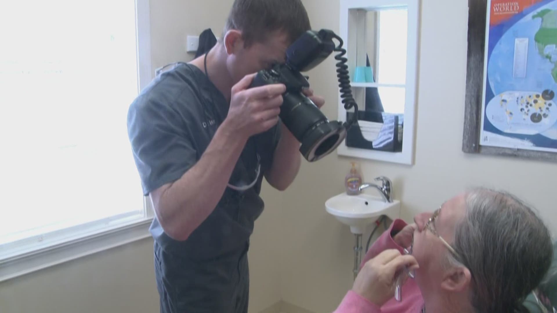 Every year a Morristown dentist offers one person free treatment for healthy teeth and gums