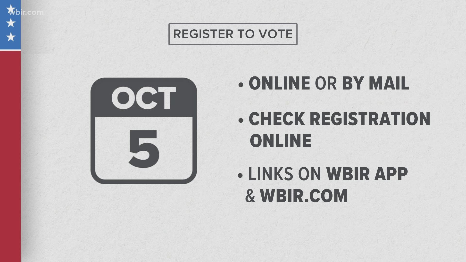 Tennessee Election 2020: Today is the last day to register &hellip;