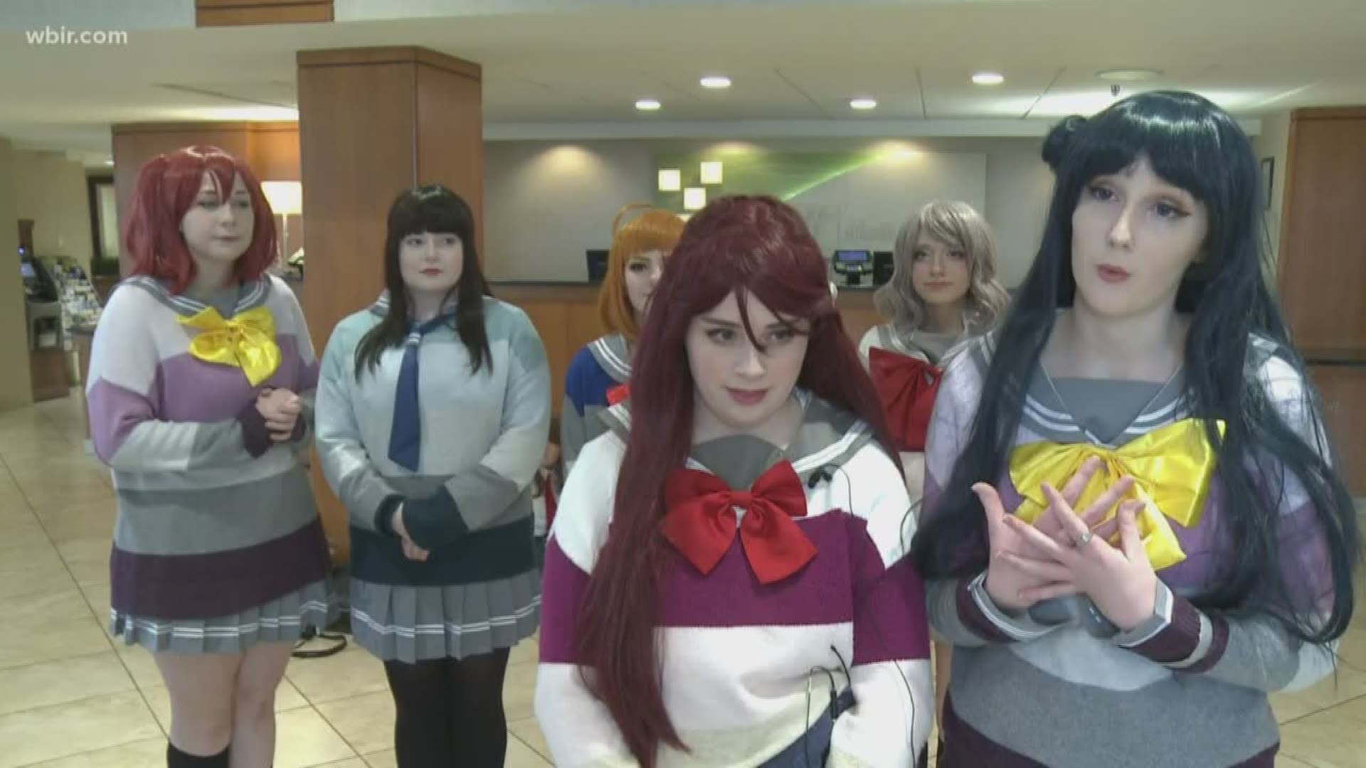 Anime fans gather in Knoxville for AnimeDay convention