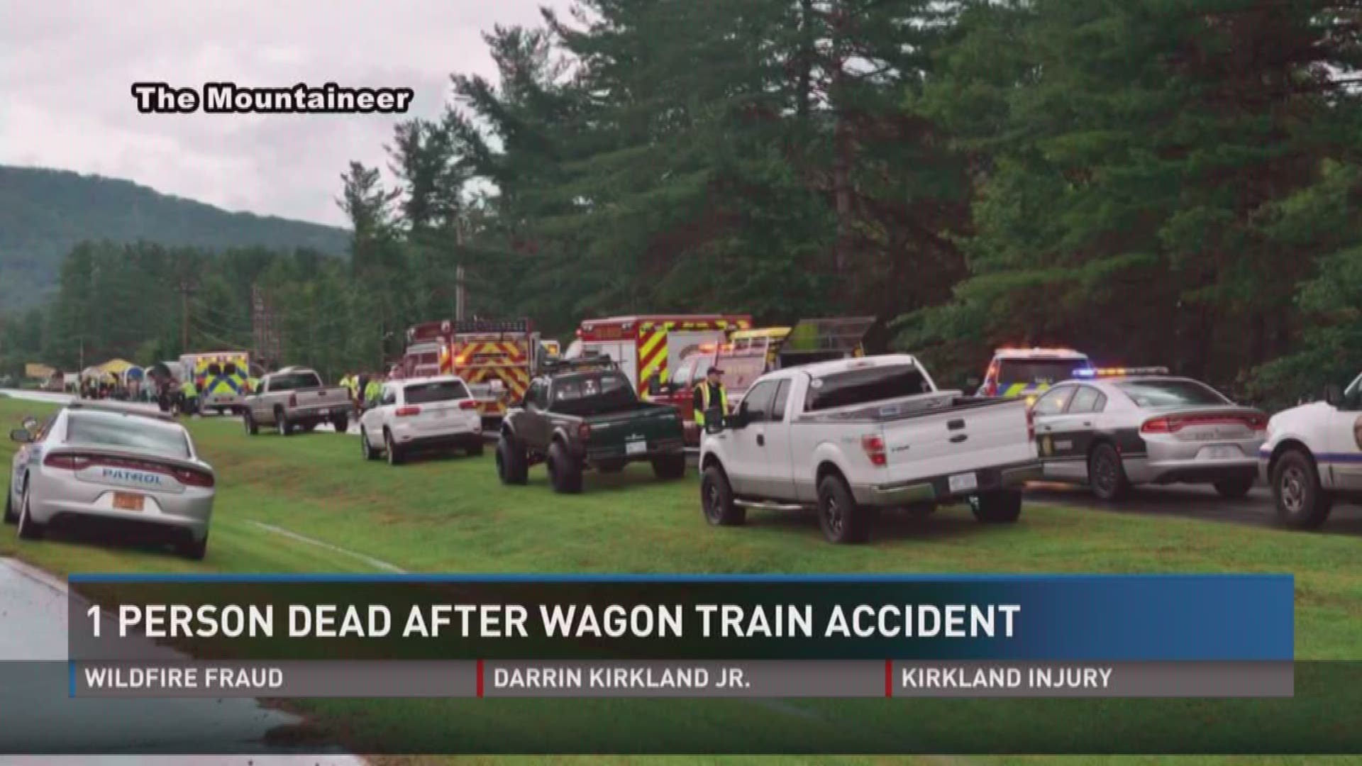 Sept. 1, 2017: At least one person and one horse is dead after a truck hit a wagon train in Maggie Valley, North Carolina.