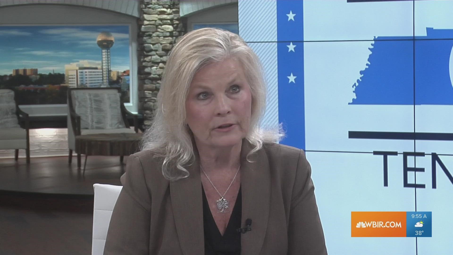Knox County District Attorney General Charme Allen talks about legal matters.