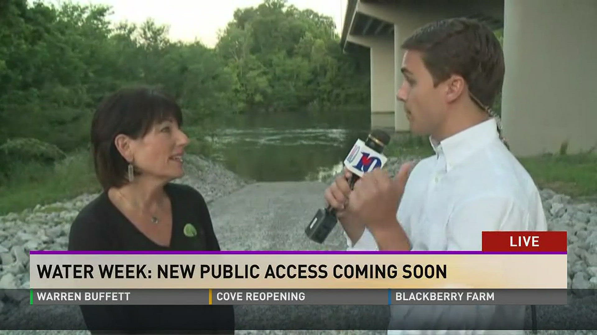 June 9, 2017: Carol Evans with the Legacy Parks Foundation suggests places to go for Free Fishing Day and a new public access area that is about to open.