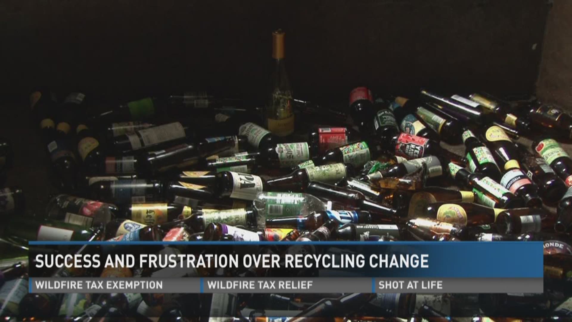 Feb. 22, 2017: Knoxville got rid of curb-side glass recycling to reduce time and waste. While the convenience is gone, the amount of glass being recycled is shattering expectations.