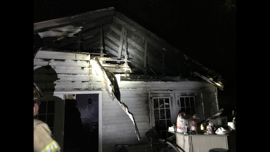 KFD Fireworks likely cause of north Knoxville house fire