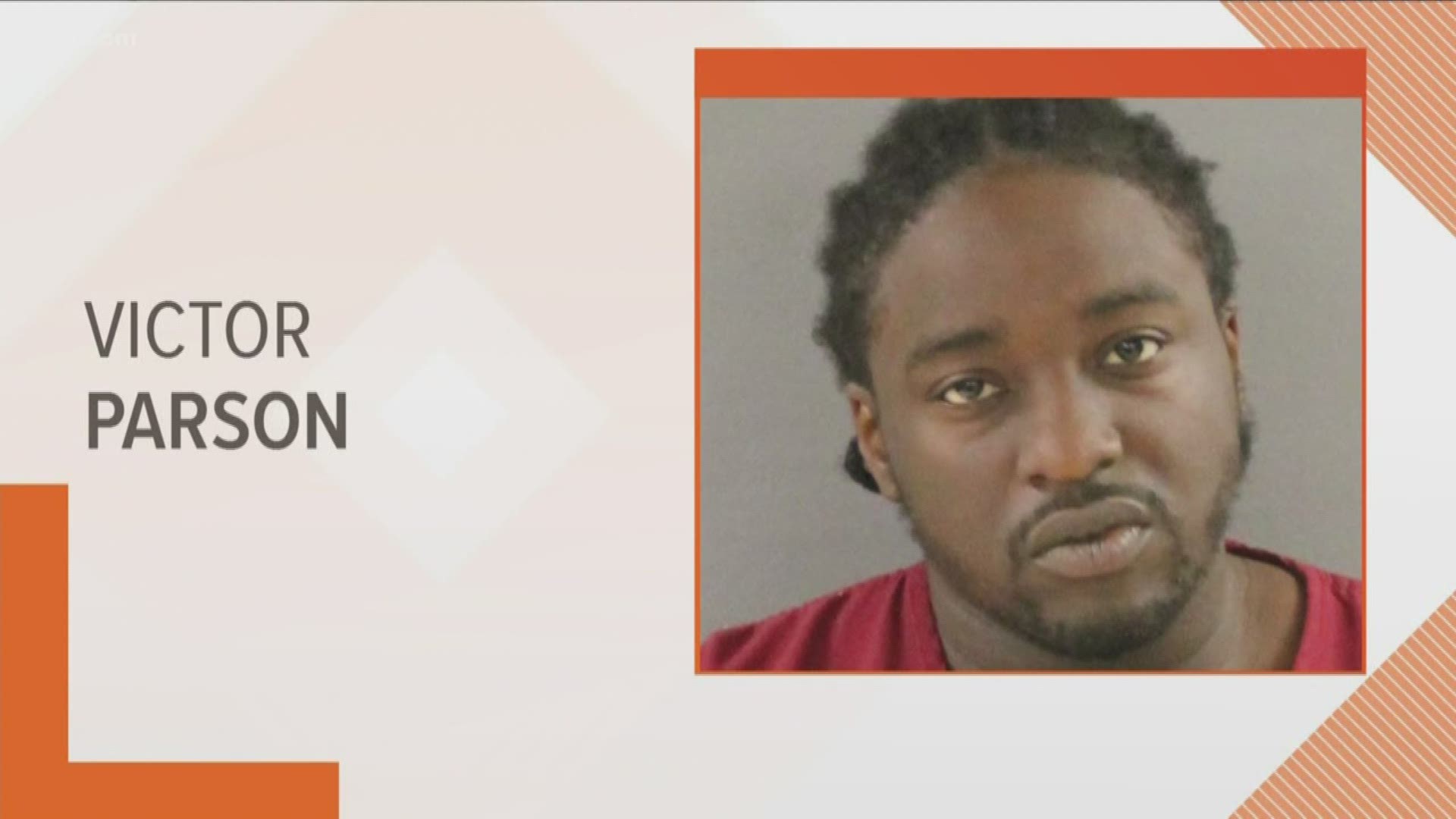 In Knox County, Victor Parson is charged with aggravated assault, failure to render aid, evading arrest and driving on a suspended license.