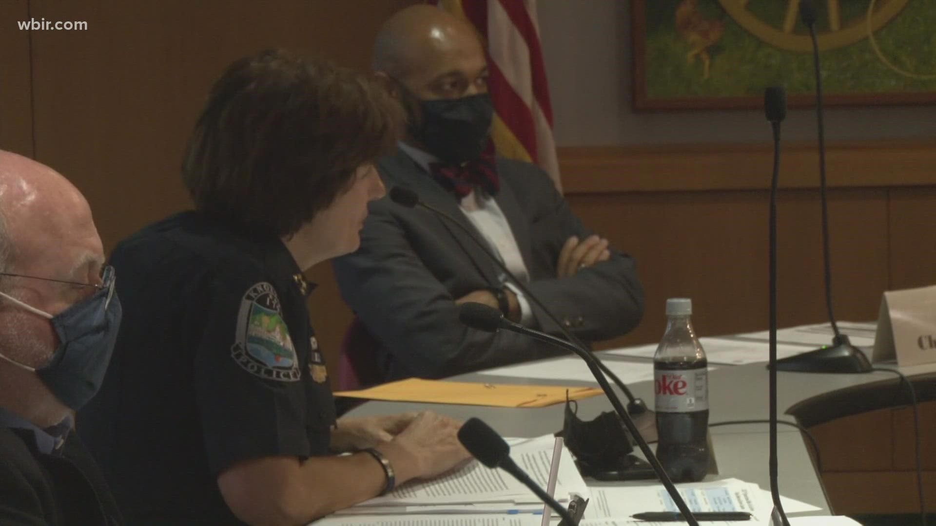 The Police Advisory and Review Committee met Thursday to discuss ways law enforcement could improve in Knoxville.