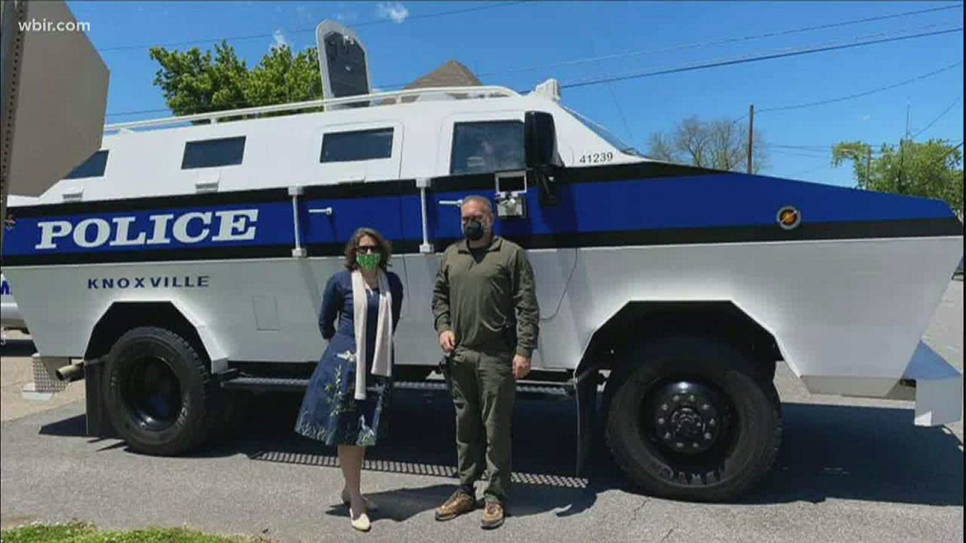 What Was That Armored Police Vehicle At The Big Honk In Knox County