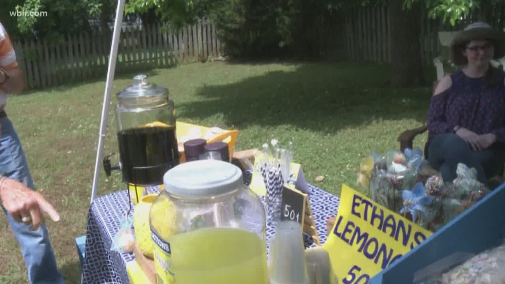 One local boy spent his 7th birthday by helping others.