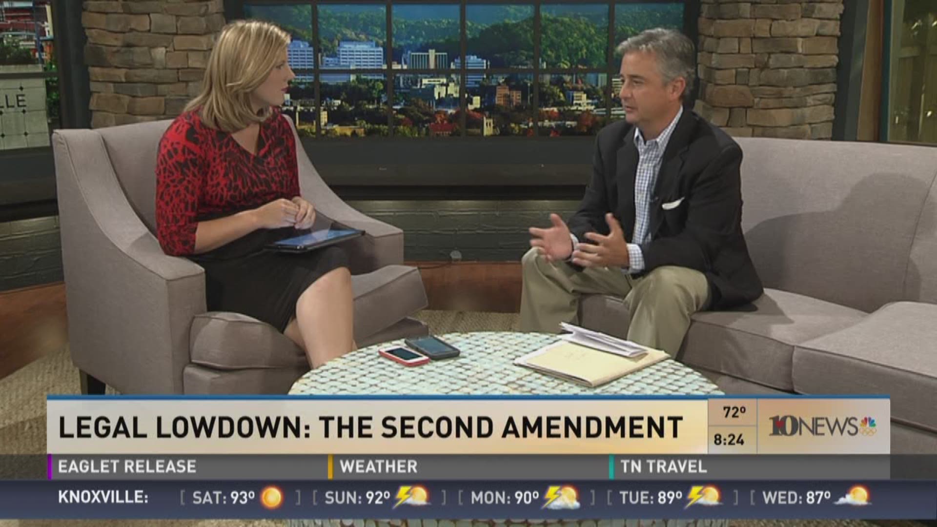 With the recent mass shooting in Orlando, the second amendment is top of mind for many Americans.  Robbie Pryor from Pryor, Priest & Harber speaks to Katie Roach specifically about gun laws in Tennessee.