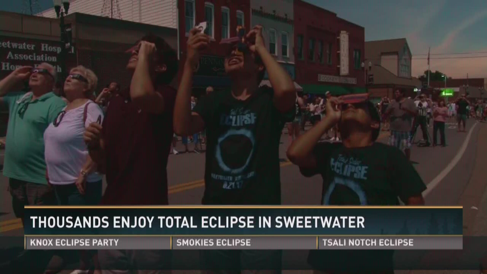 Aug. 21, 2017: Relive the total solar eclipse with a group of friends who traveled to Sweetwater, Tennessee, from Washington D.C.