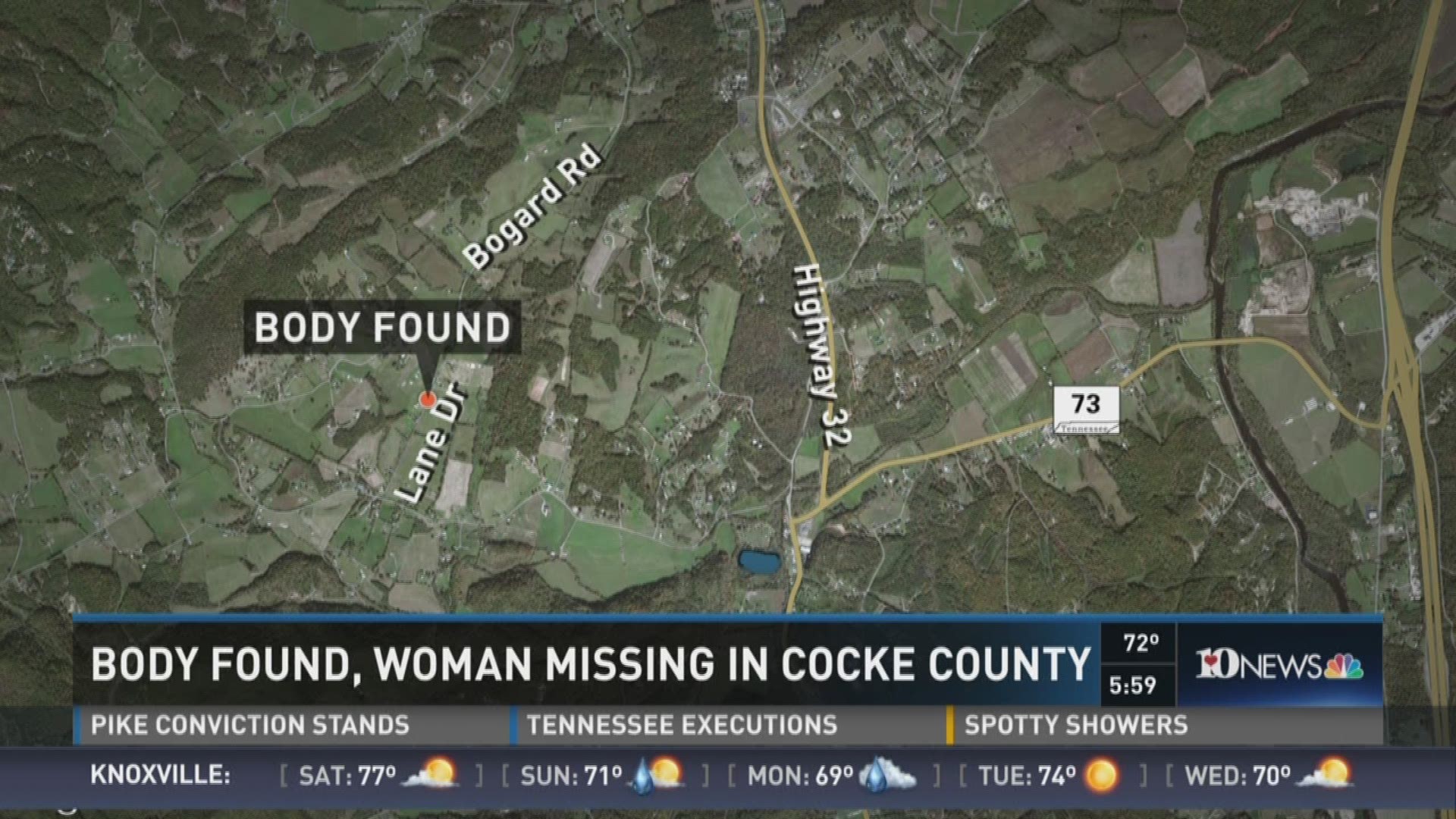 Cocke County authorities found a body at a home on Lane Drive in Newport Thursday night.