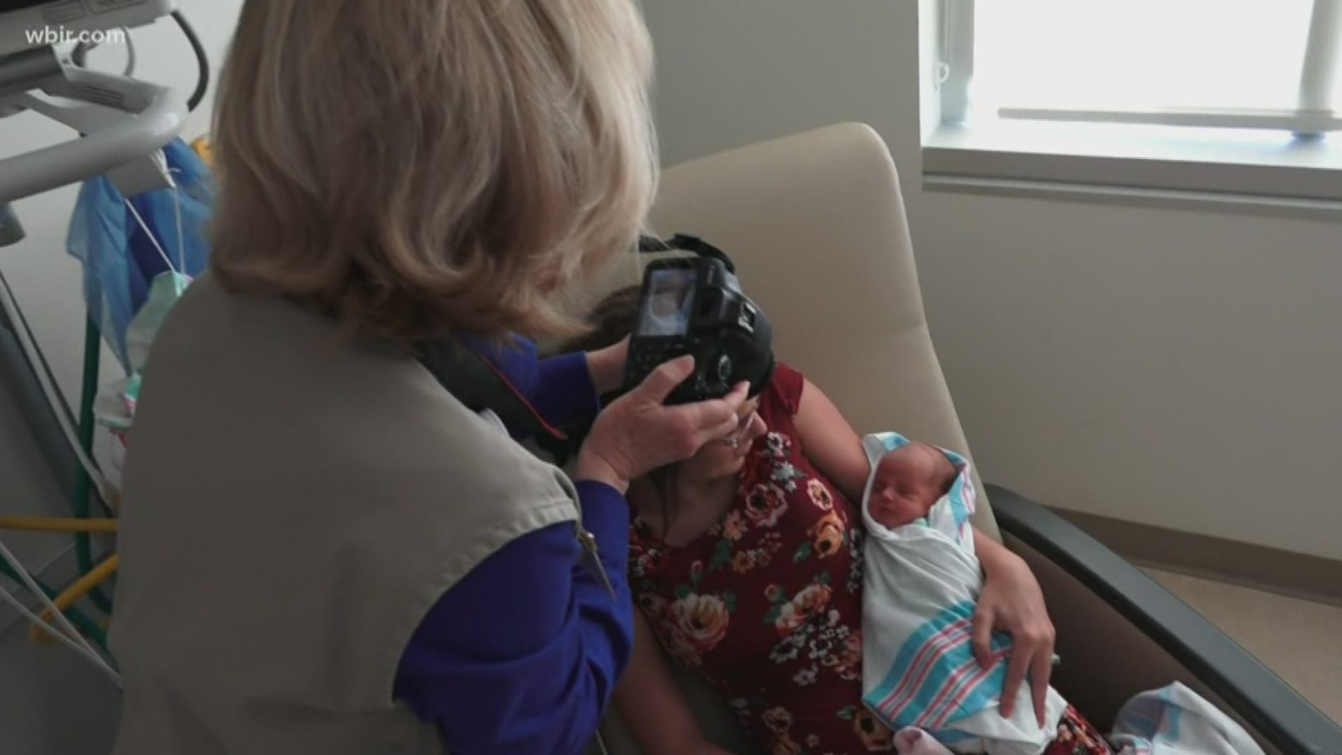 The hospital's tiniest patients aren't camera shy.