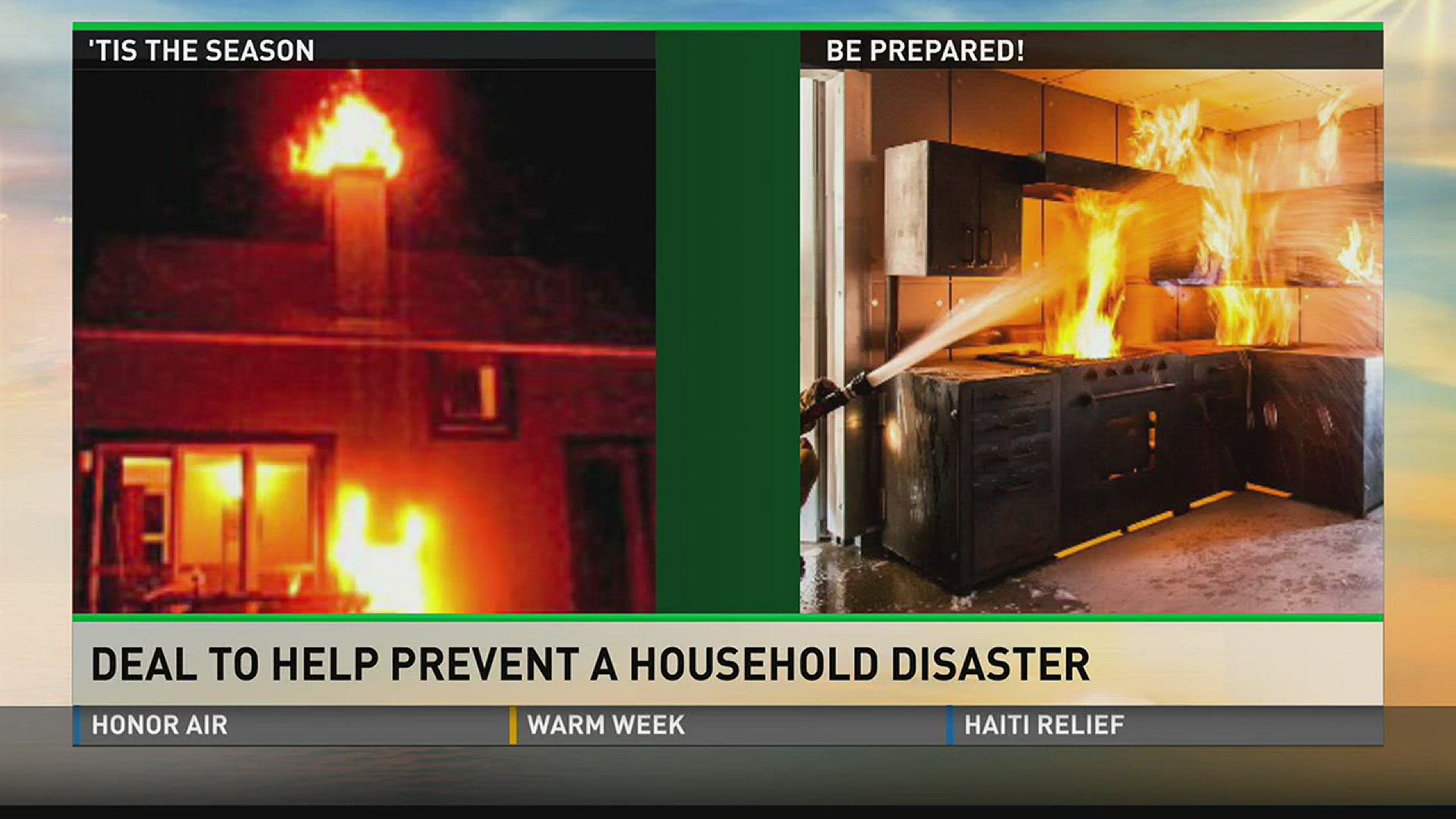 Money man Matt Granite shows how to save on a deal that helps prevent fires.