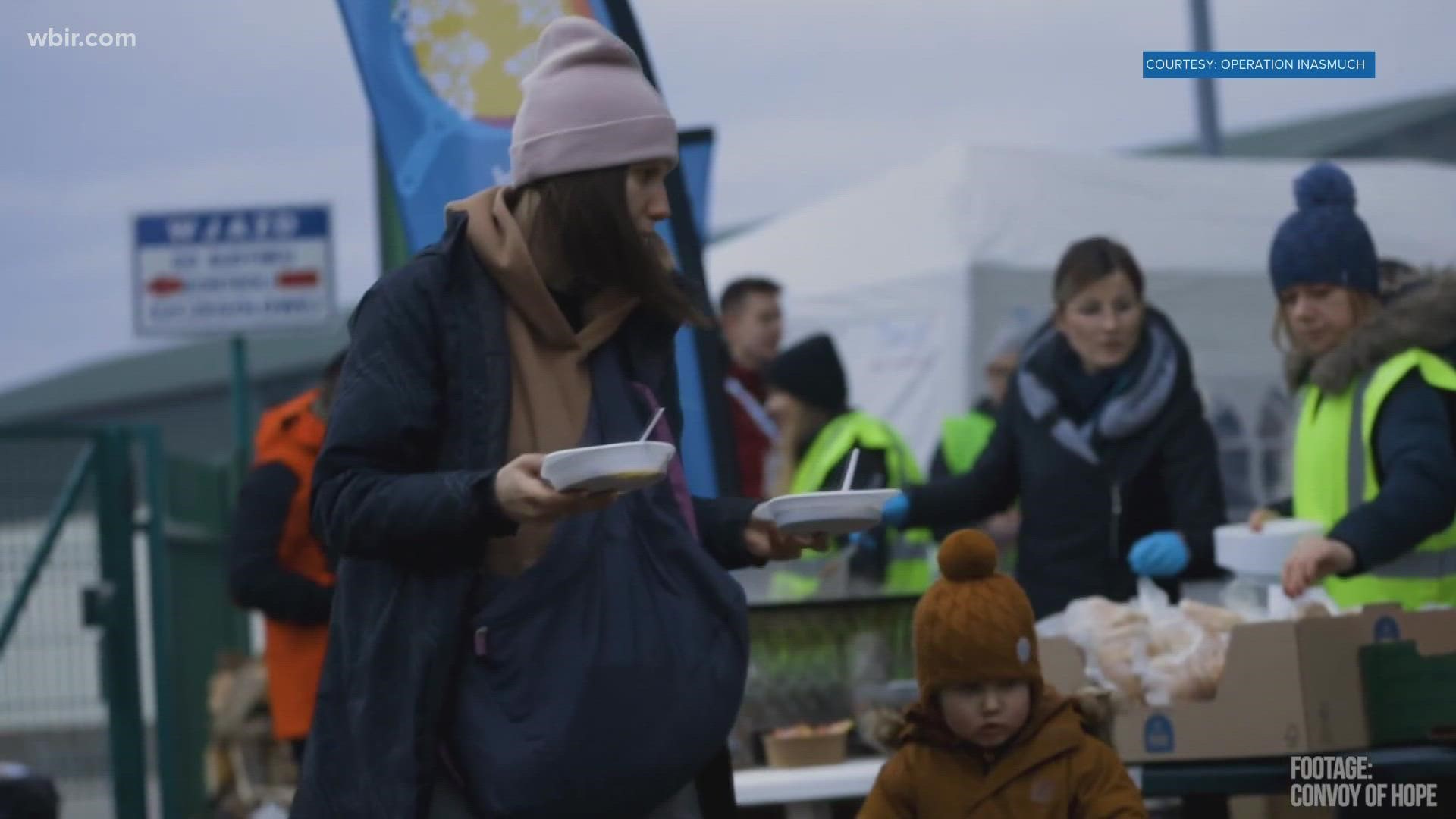 On June 11, a group will pack 250,000 meals that will be sent to Poland to support refugees from the war in Ukraine.