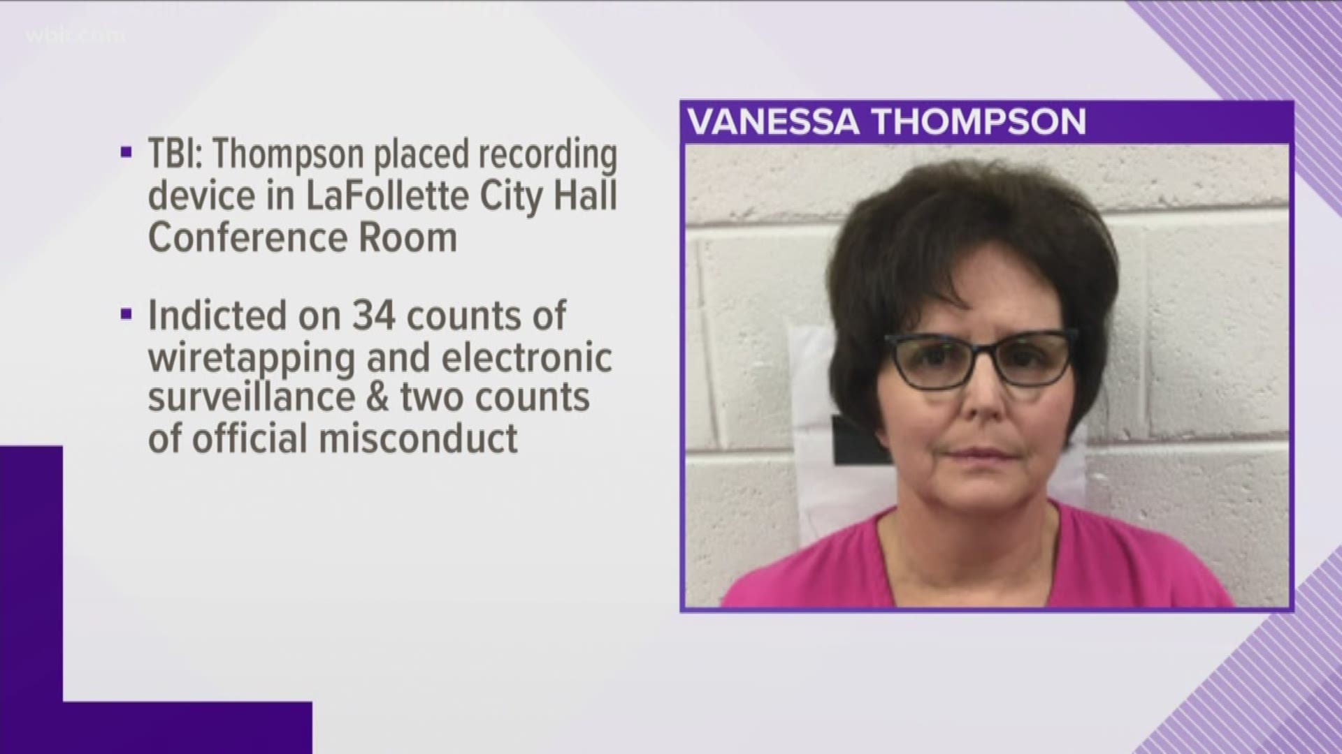 A grand jury indicted a member of the LaFollette City Council on Wiretapping charges.