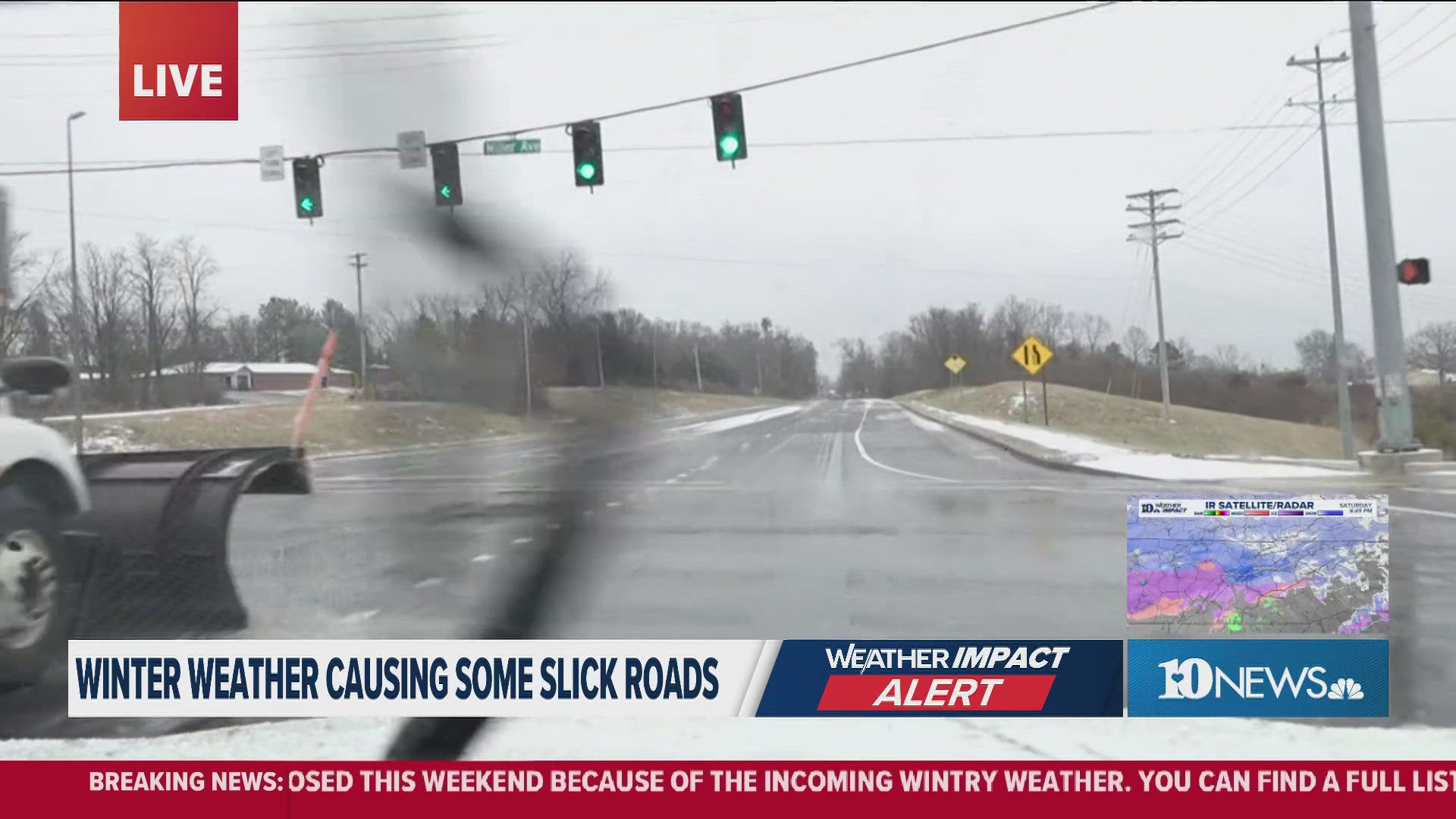 What the roads look like in Cumberland County this afternoon | wbir.com