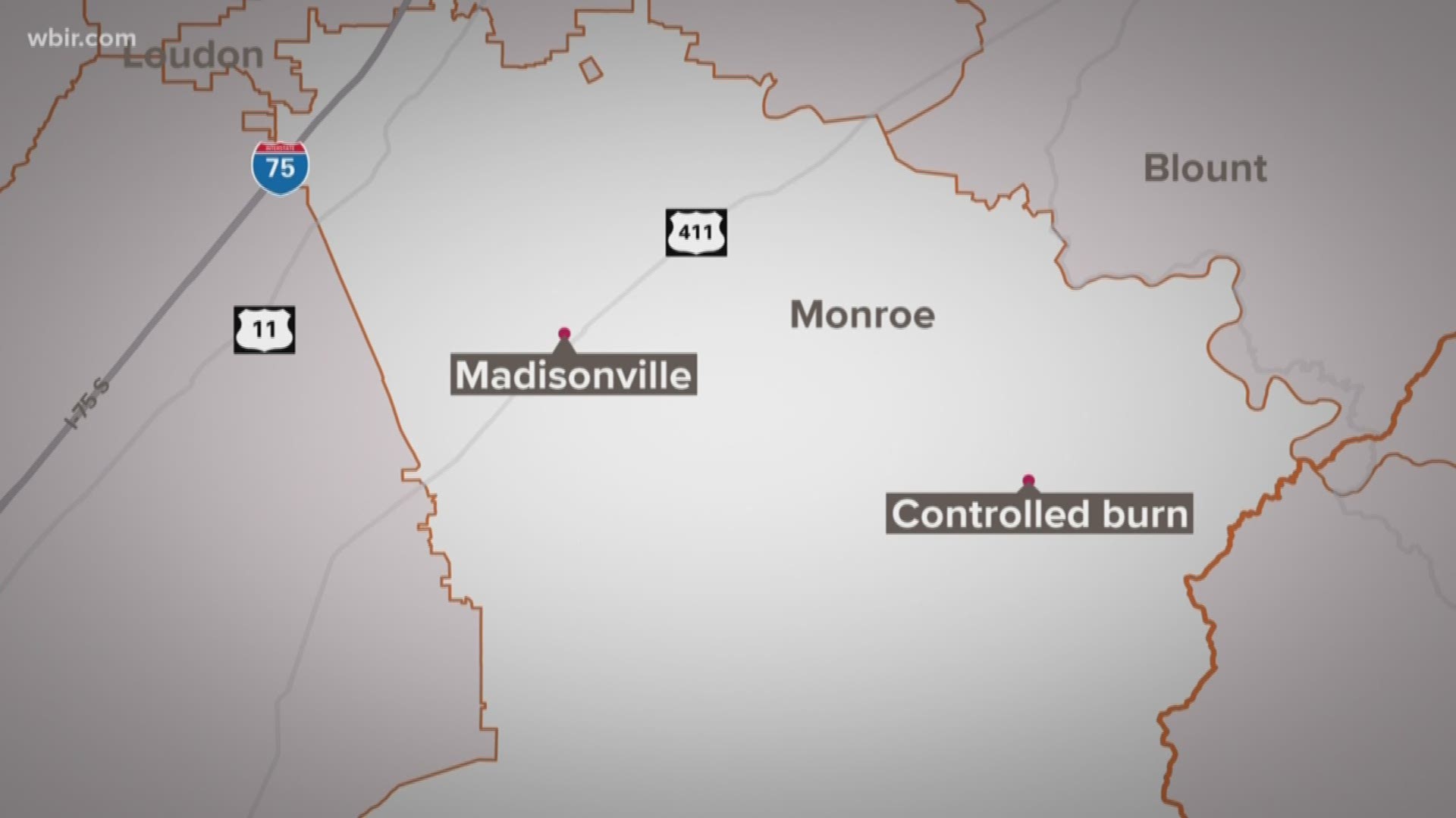 Authorities burned more than 700 acres of the Cherokee National Forest in Monroe County, and the burn is scheduled to last through June 1.