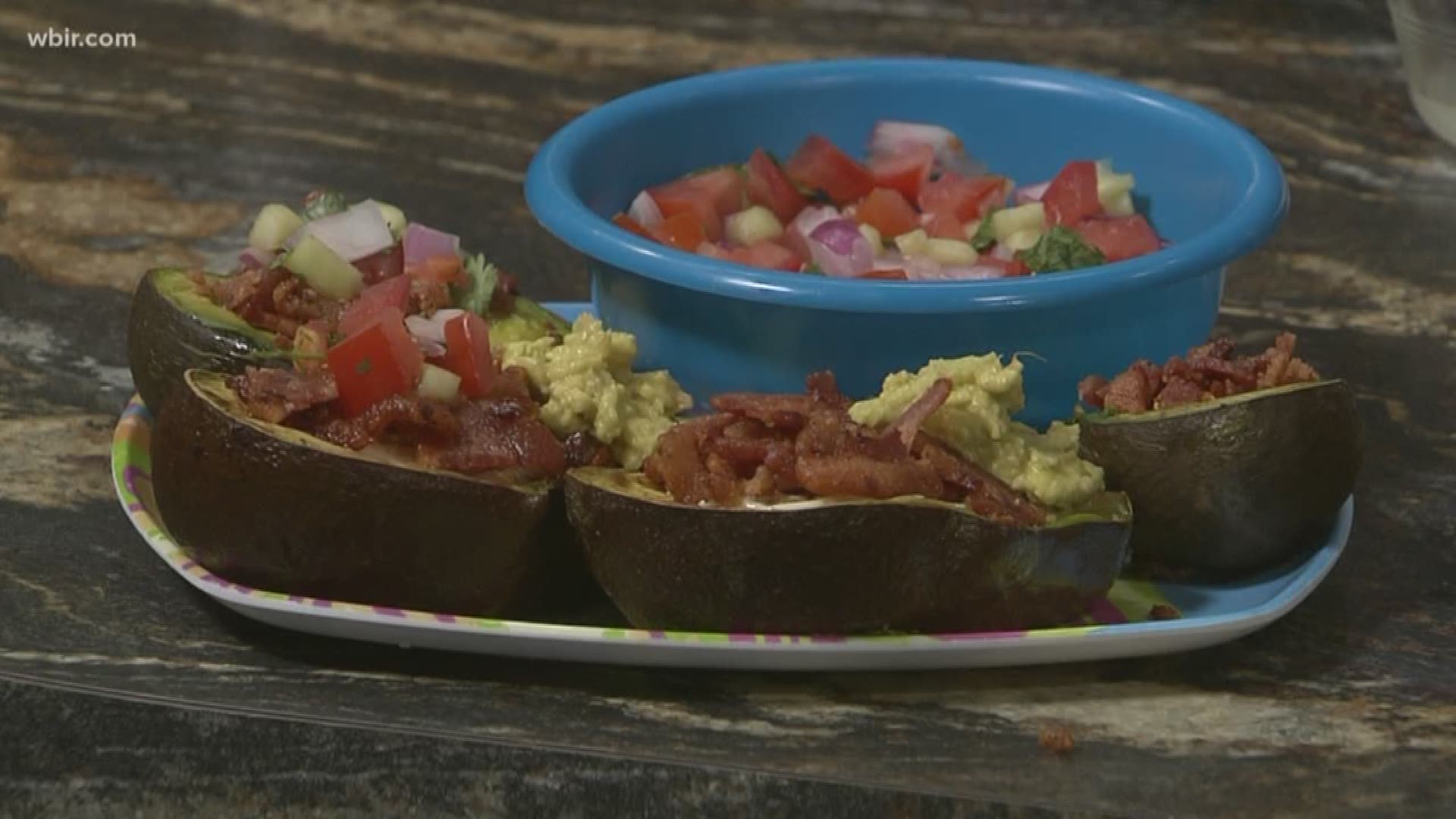 Connie Emmons shares her unique breakfast in an avocado