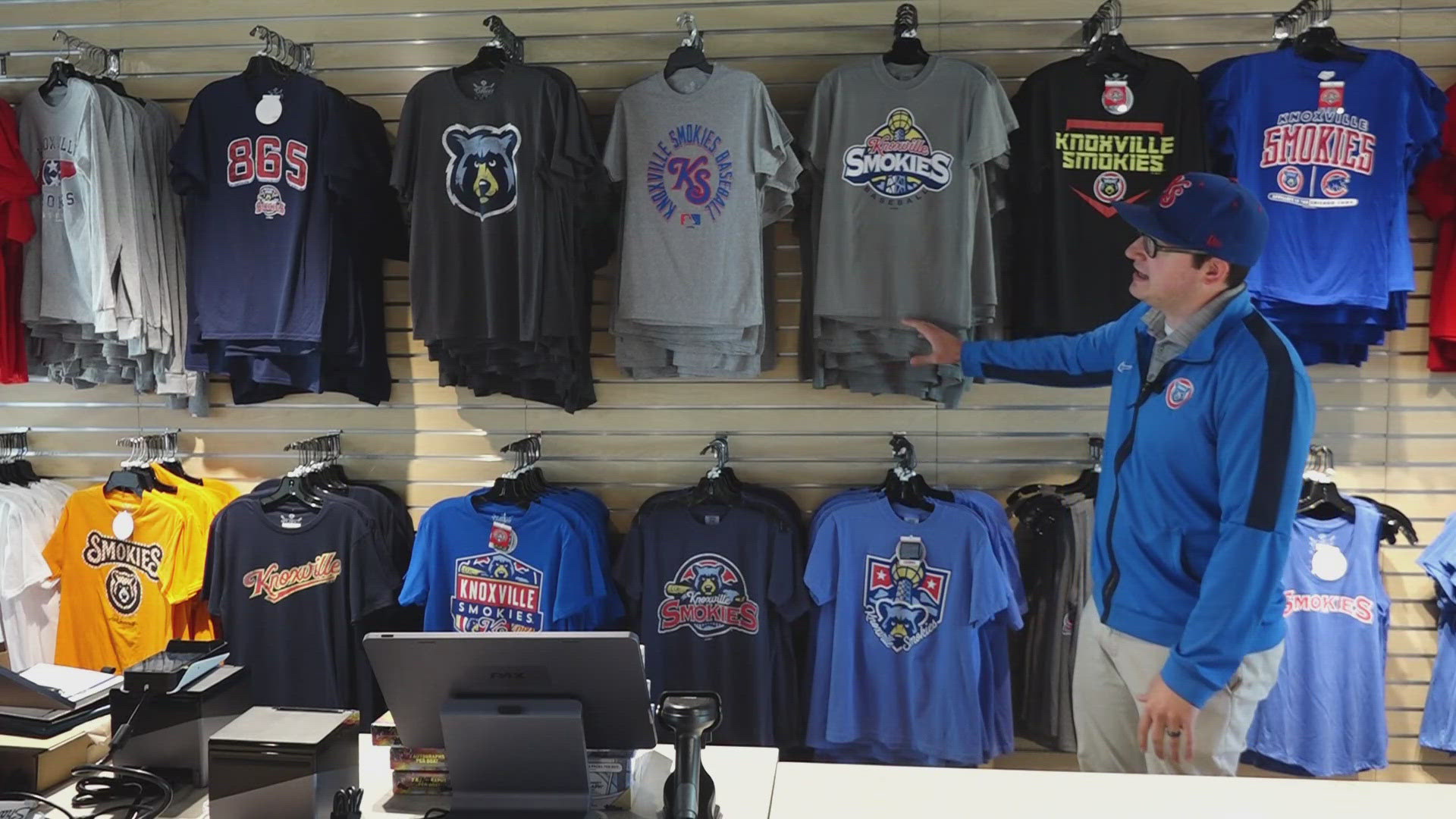 We got a tour of one of the two shops at Covenant Health Stadium.