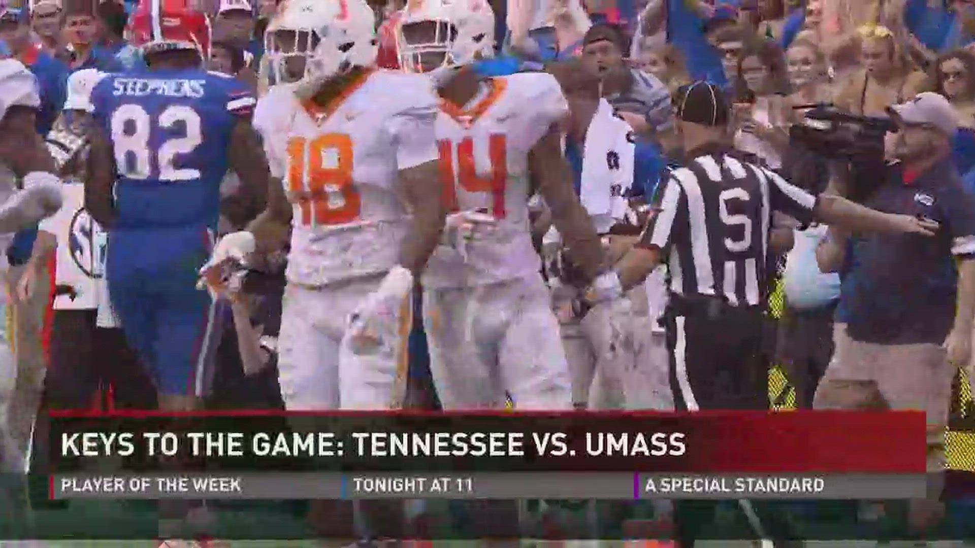 3 Keys to Tennessee's game against UMass