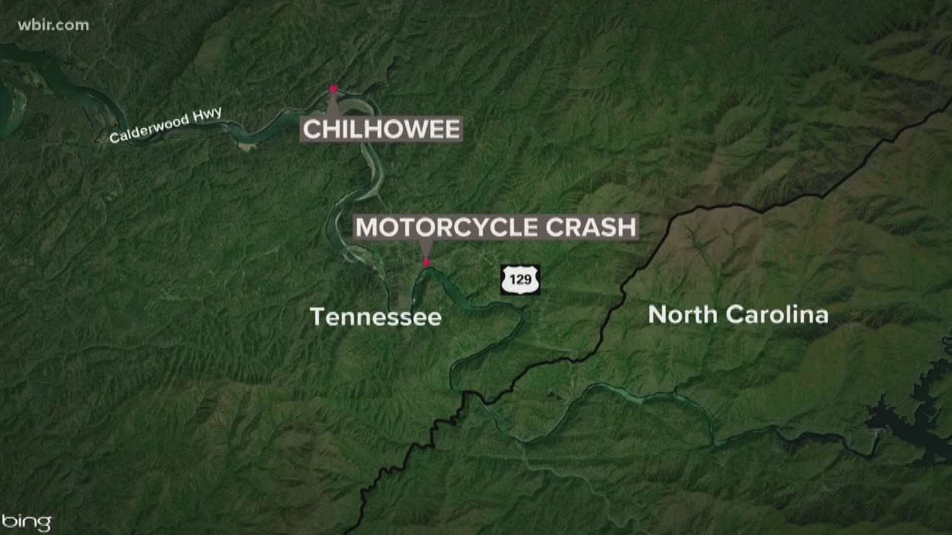 A 55 year-old-man is hurt following a single motorcycle crash on the Dragon in Blount County. It happened on Highway 129 near the North Carolina state line.