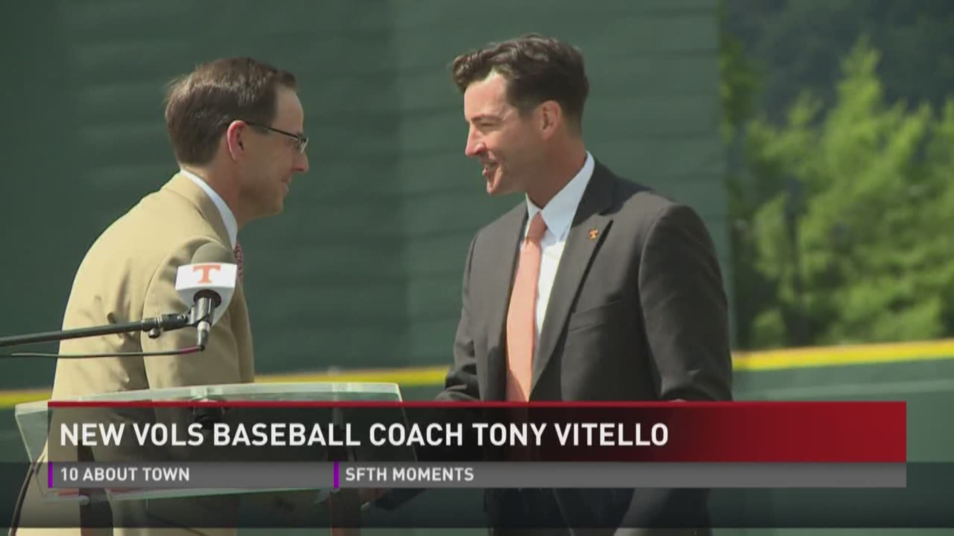 WBIR 10Sports anchor Patrick Murray talks with newly hired Tennessee baseball coach Tony Vitello to find out what drew him to UT.