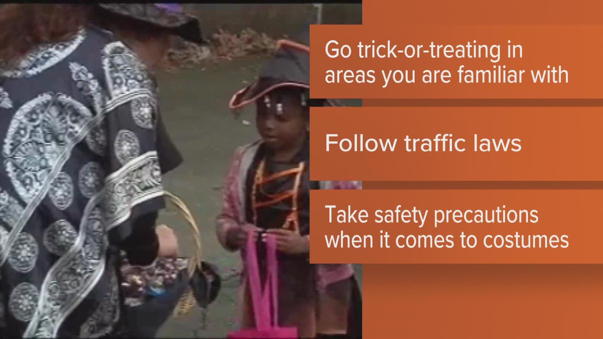 Knoxville police want you to keep safety top of mind as you head out the door tonight for Halloween.
