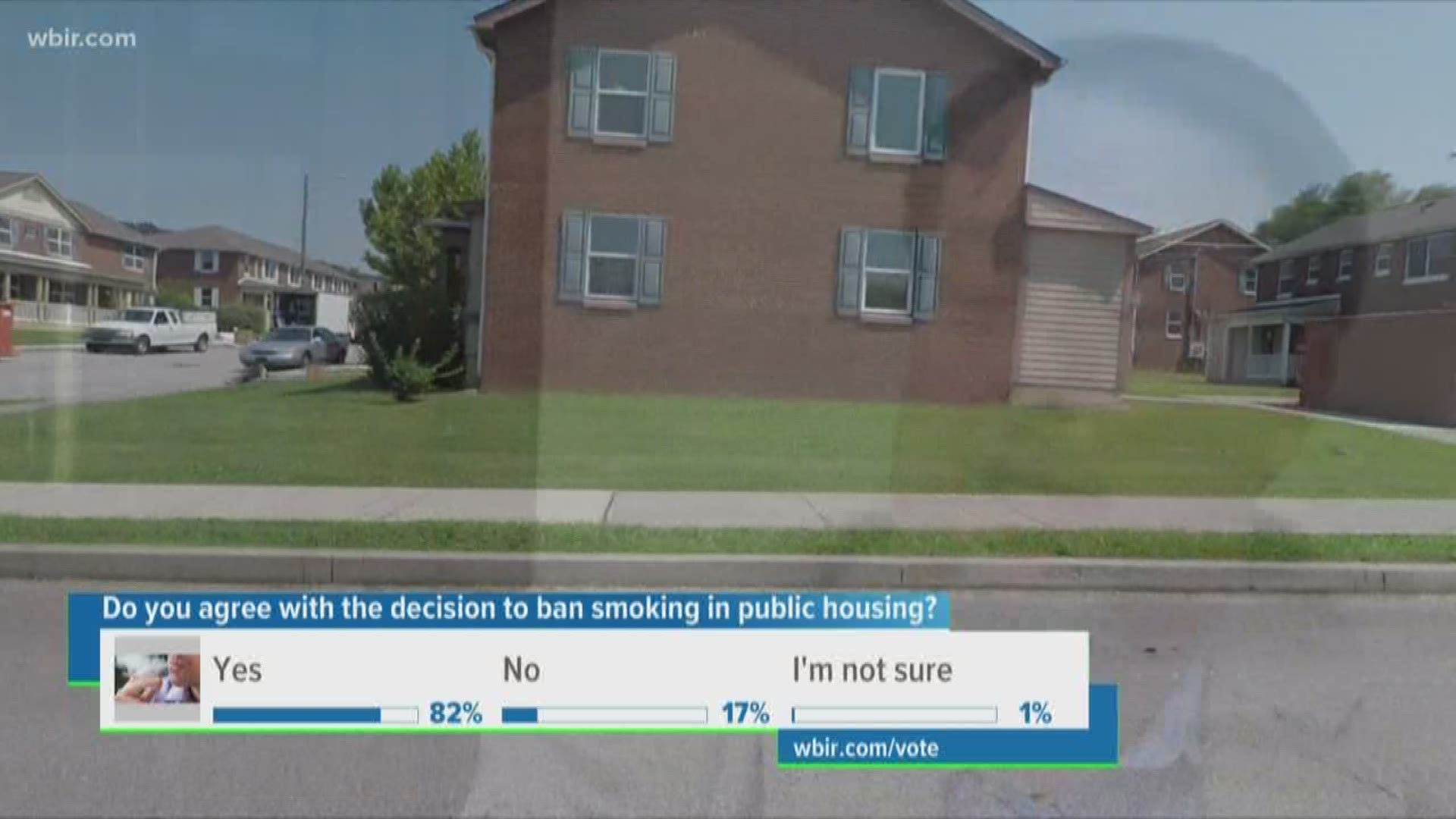 Smoking won't be allowed inside public housing here in Knoxville and across the nation starting July 31st.