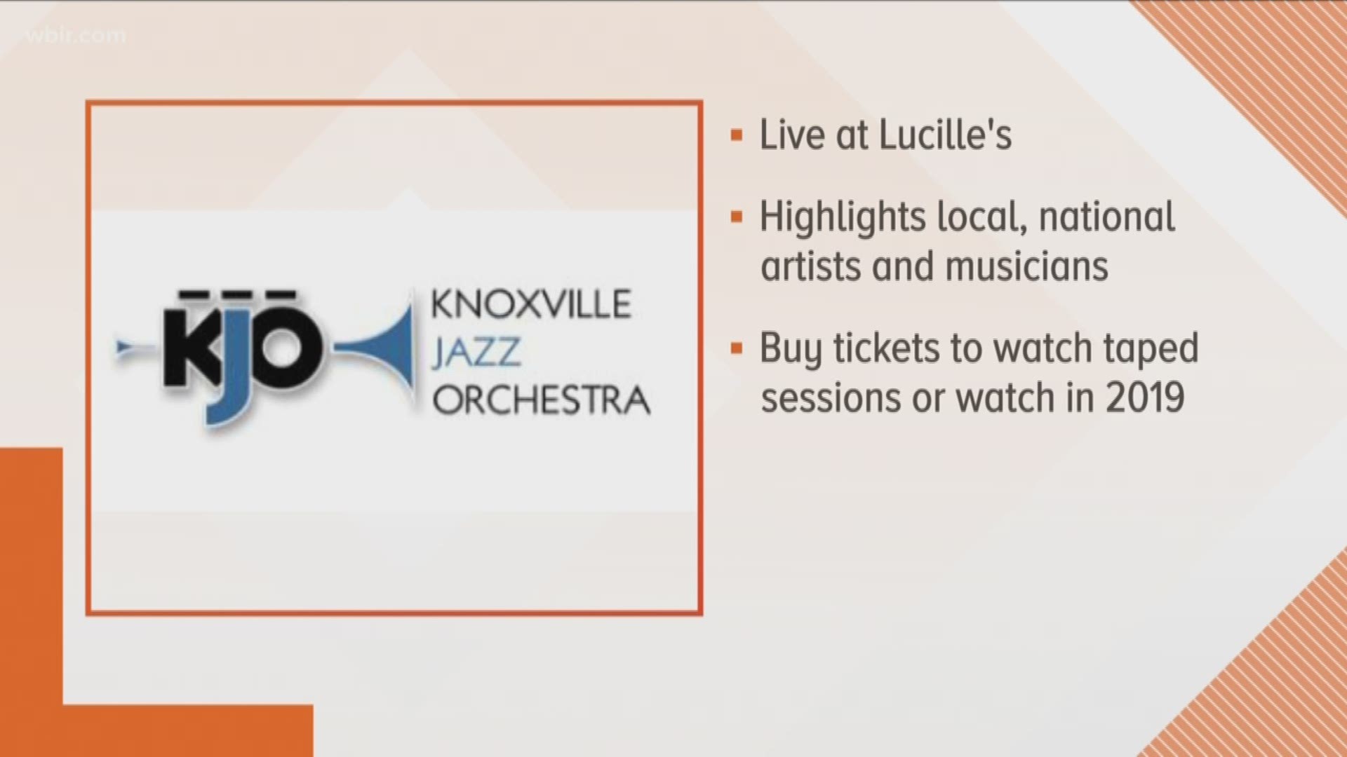 You can get tickets to the taped sessions of "Live at Lucille's," or look out for the show next year!
