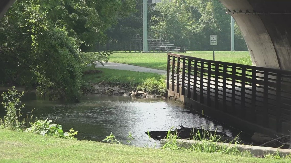 Third Creek sedimentation coming from Cumberland Ave. development - Vimarsana News
