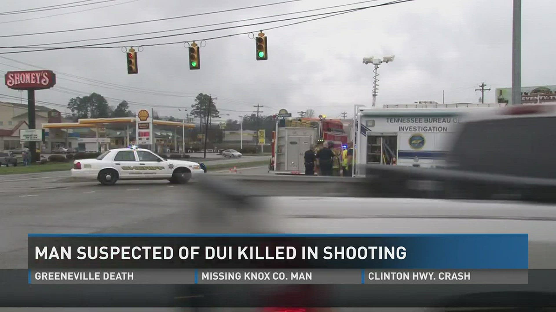 A man suspected of DUI is dead after a confrontation with a Lenoir City Police Officer.