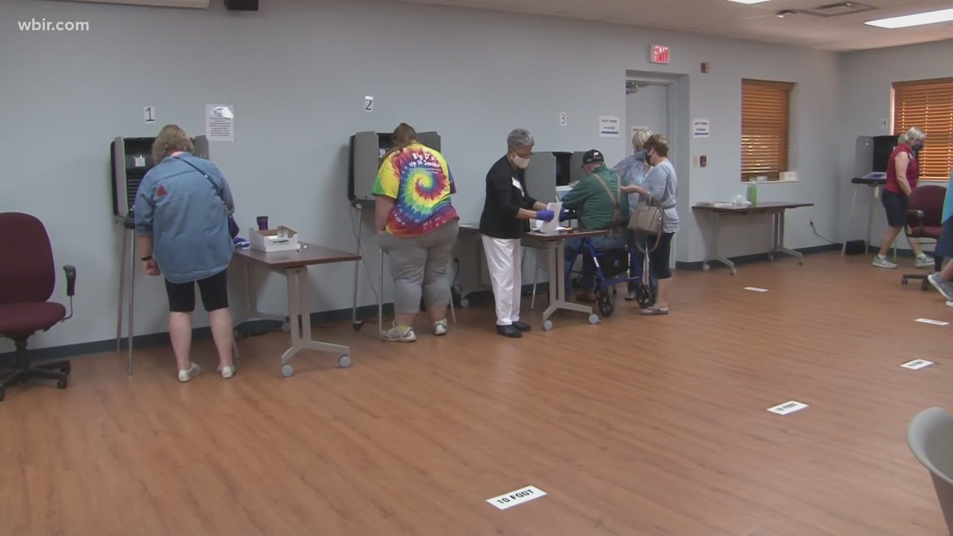 The state says more than a million Tennesseans have cast a ballot across the state.