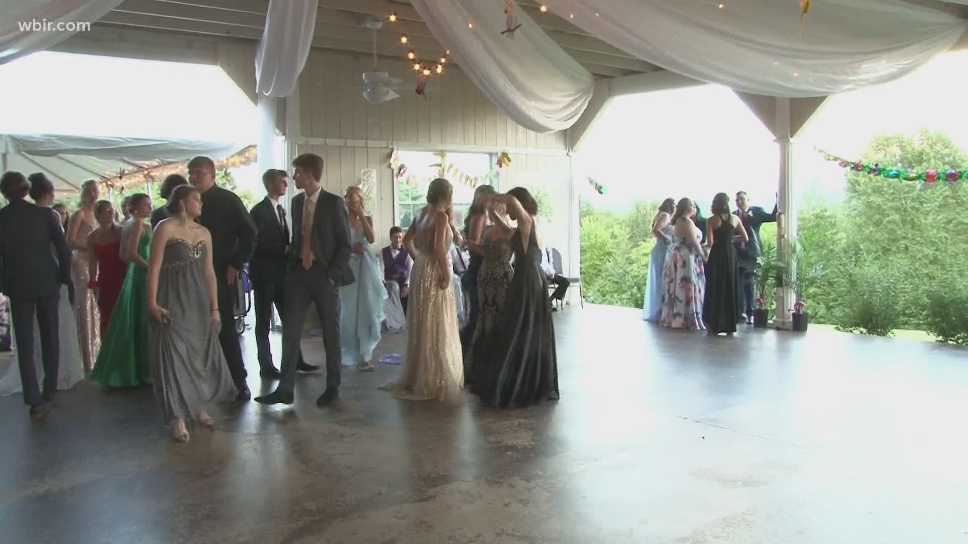 Blount County high school students got to dance the night away and finally have a prom night in Maryville.
