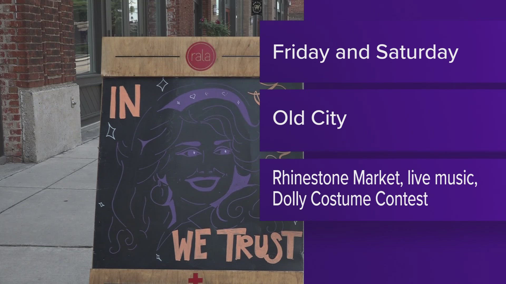 The festival celebrates Dolly with art, music, history food and fun!