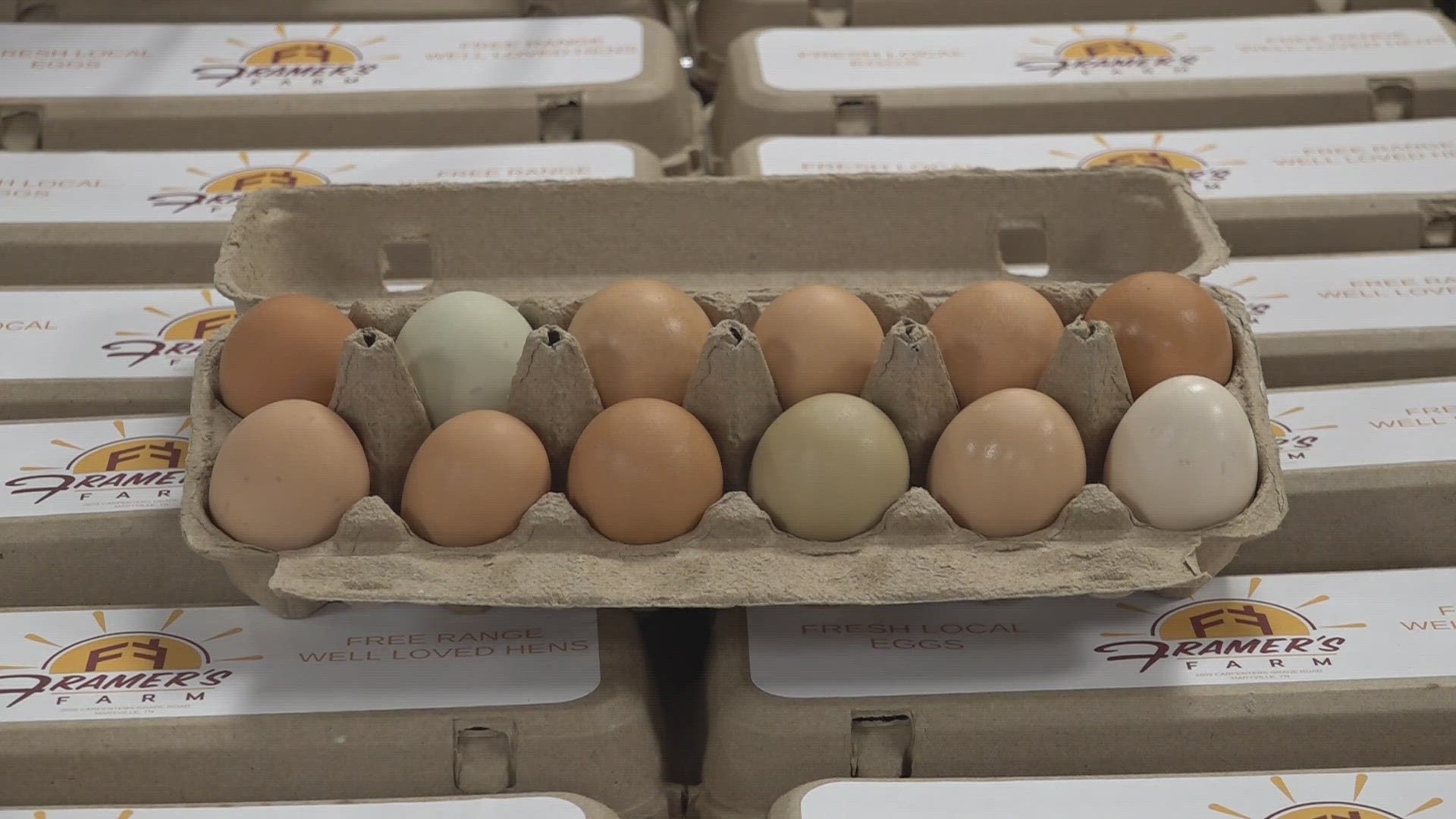 The donation comes as the bird flu, weather and inflation are keeping egg prices high.