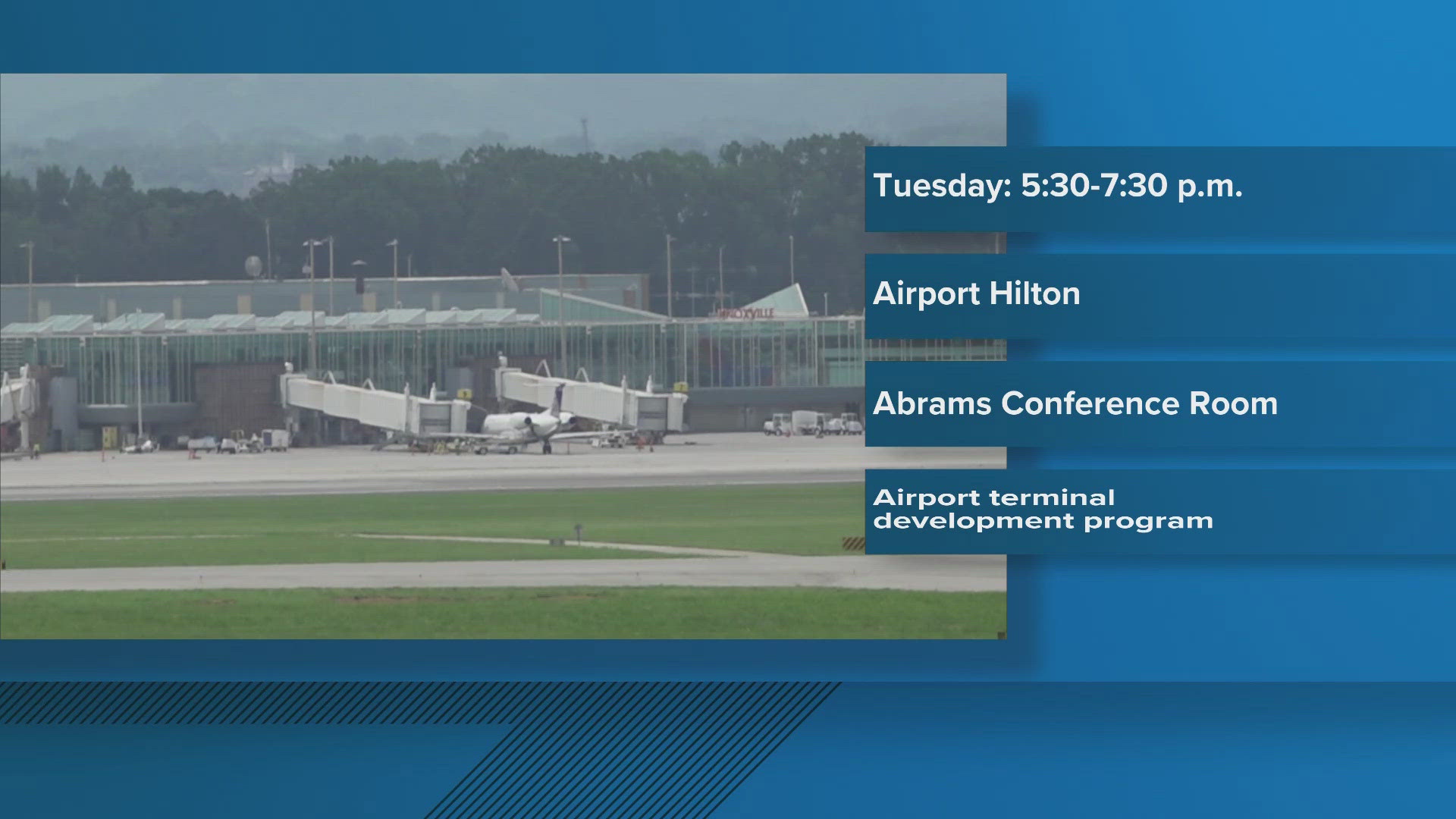 Ict Terminal Development Program McGhee Tyson Airport holding public meeting to hear thoughts on airport ...
