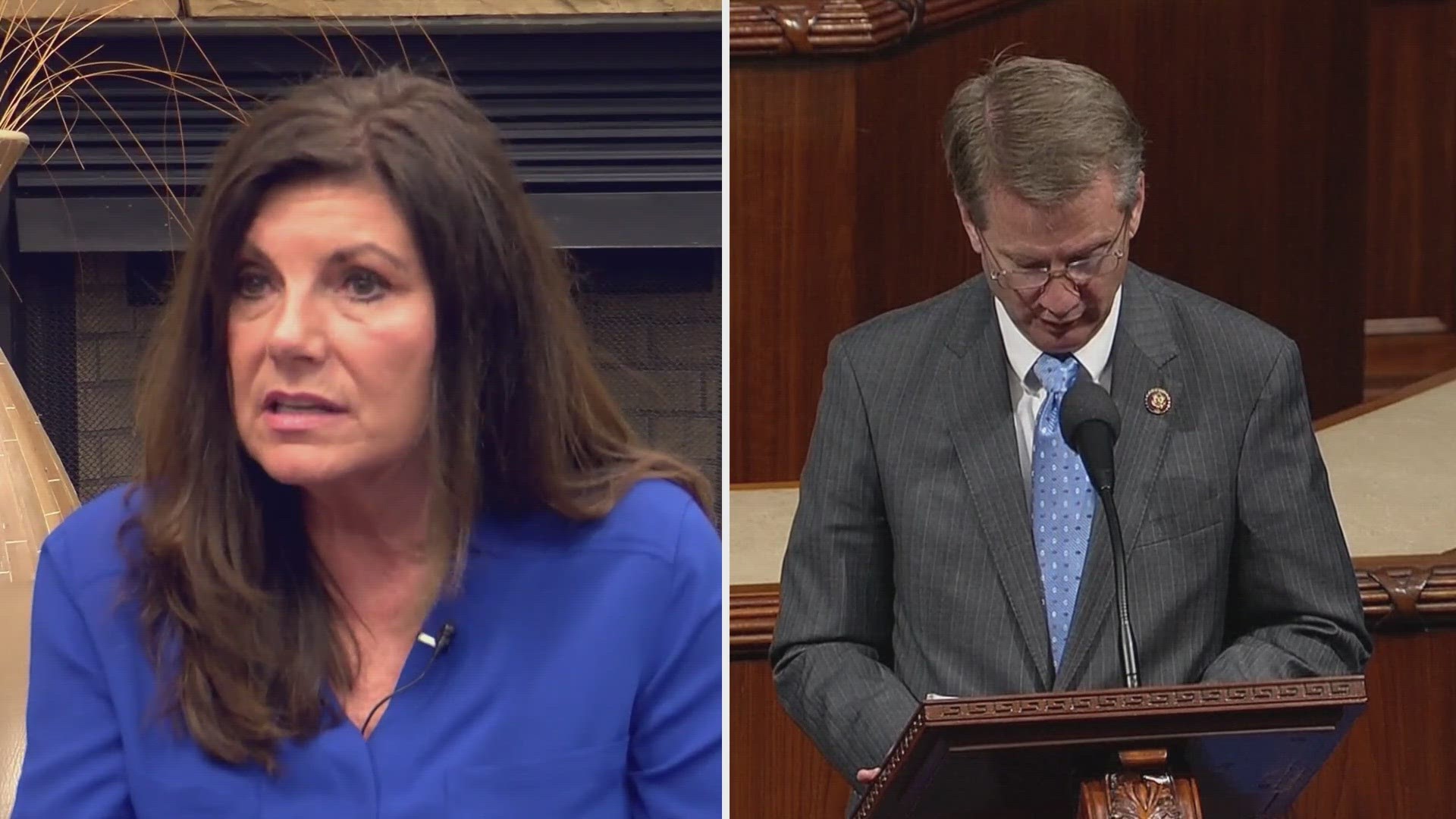 Rep. Diana Harshbarger (R-Kingsport) and Rep. Tim Burchett (R-Knox County) both voted against the spending bills for the 2024 fiscal year.