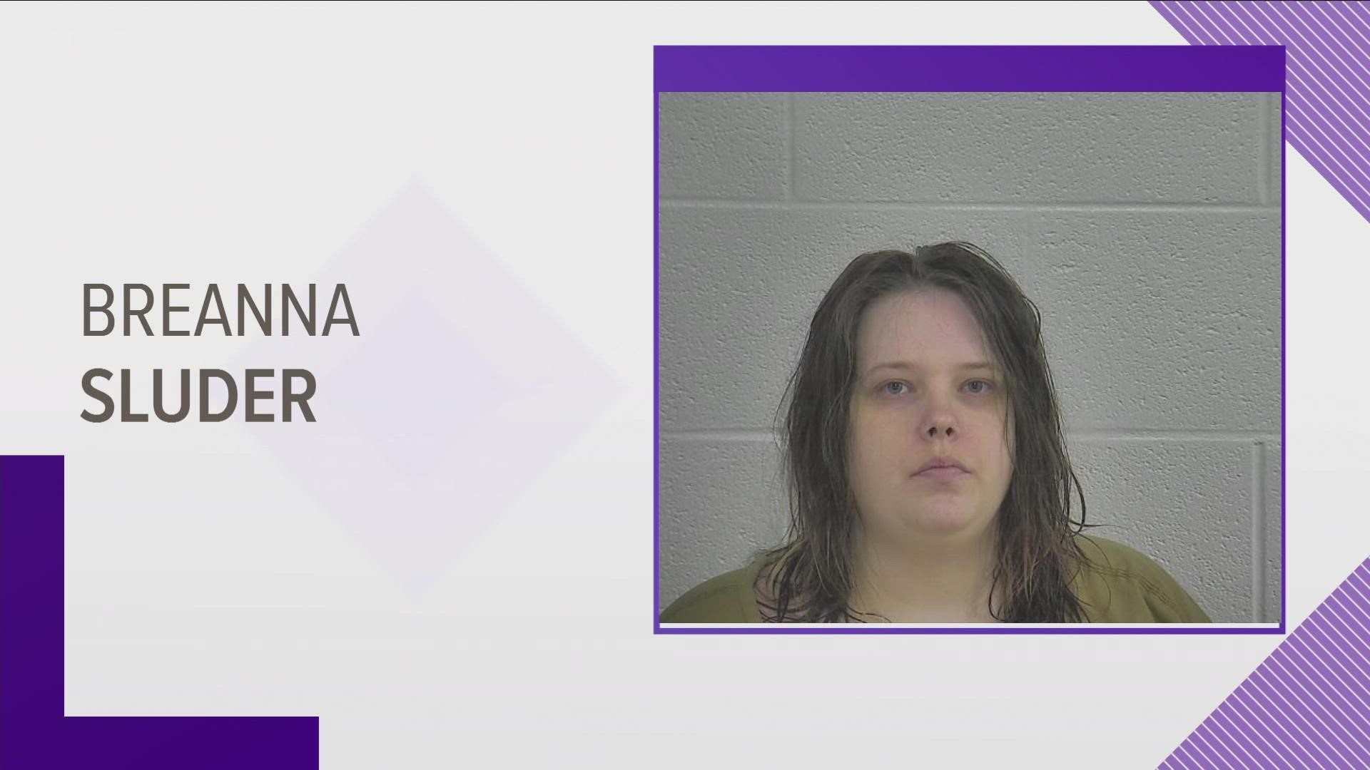 Breanna Sluder, 27, was sentenced to a term of 30 years and will be required to register with the sex offender registry.