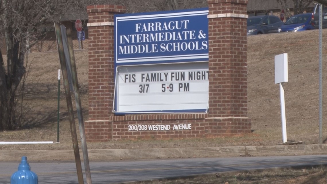 Juvenile arrested at Farragut Middle School after making threat