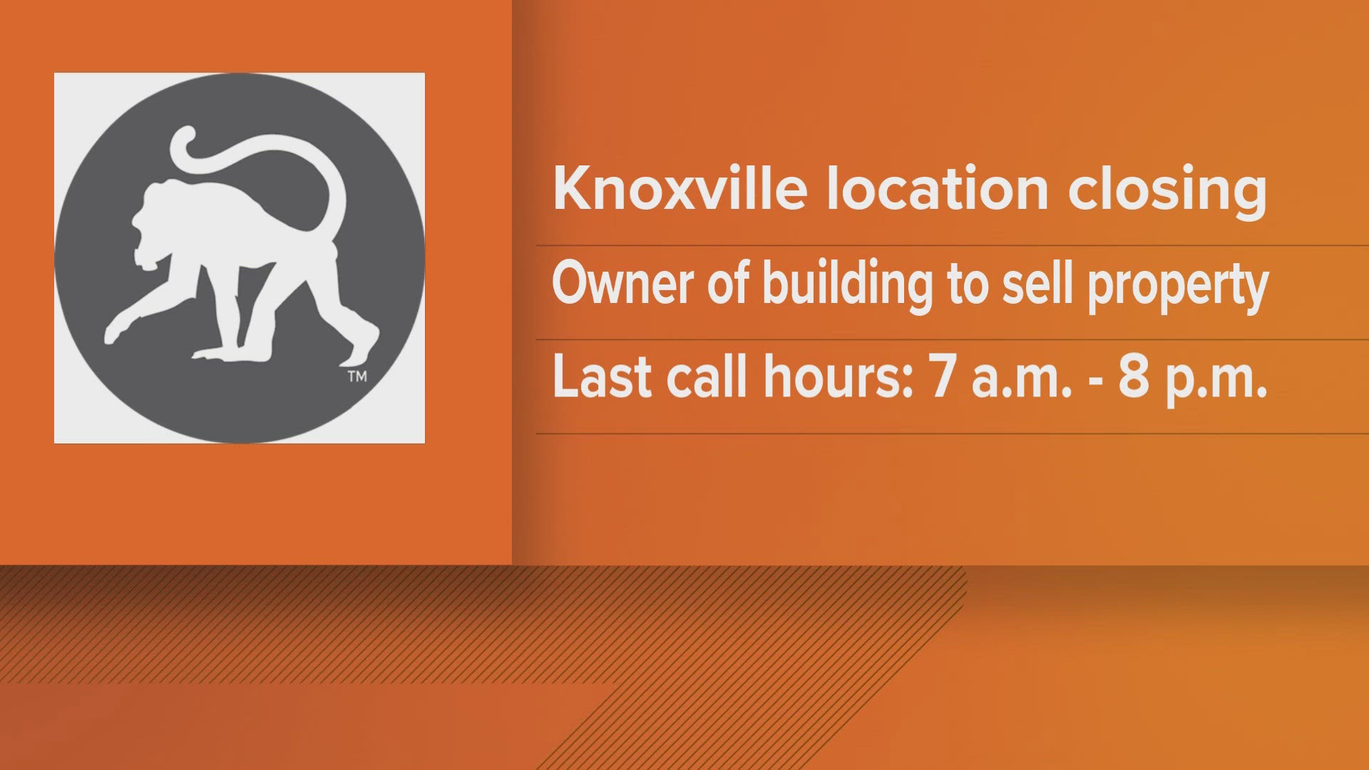 The cafe announced on social media that the owner of the Kress building is selling the property. 