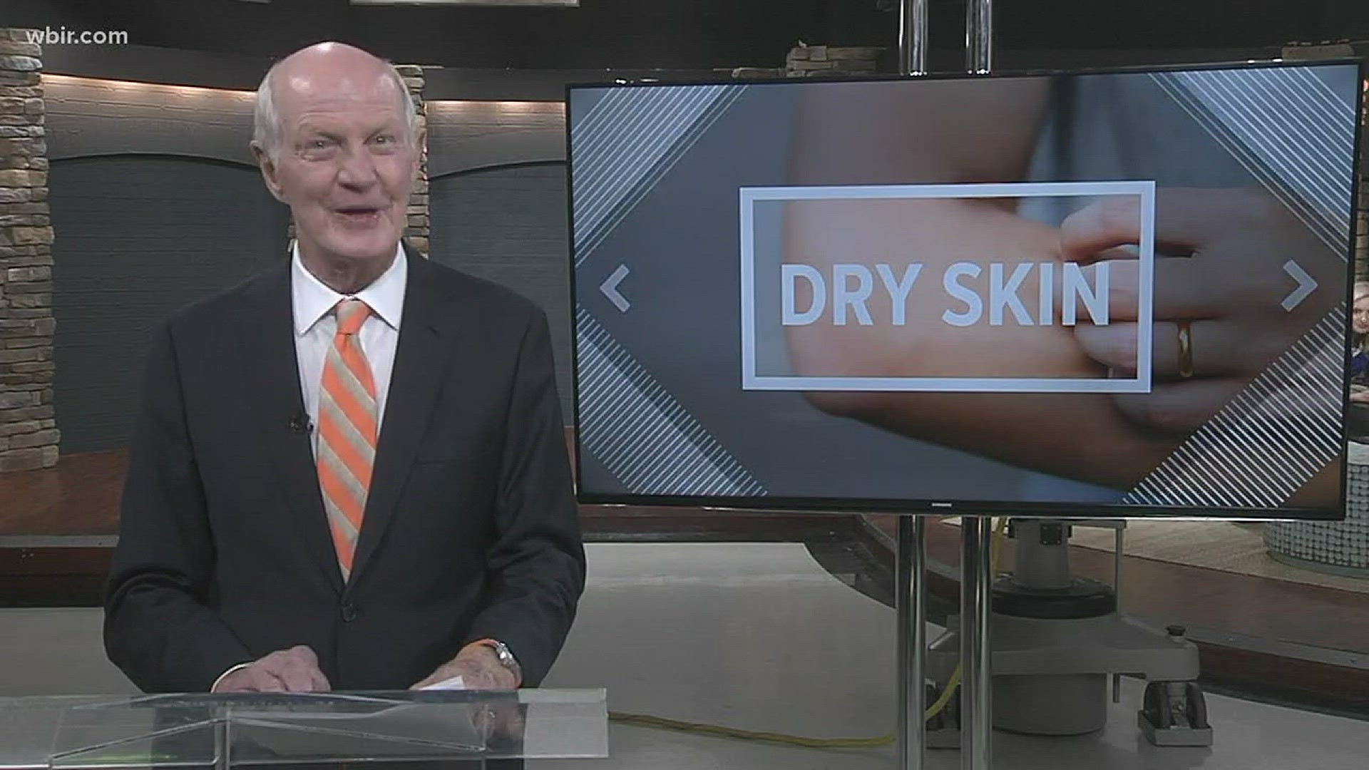 Dr. Bob is here to discuss taking care of dry winter skin!