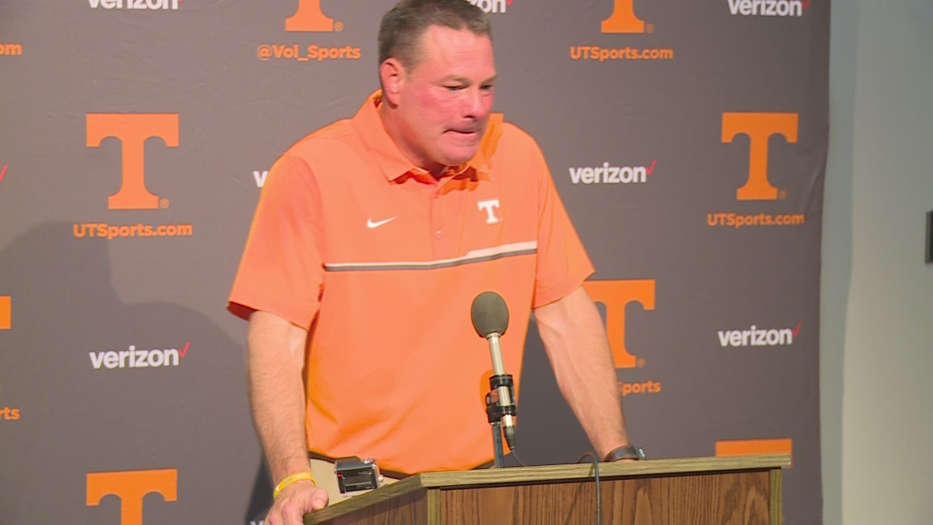 Coach Butch Jones speaks about the Vols miraculous win over the Georgia Bulldogs in the last seconds.